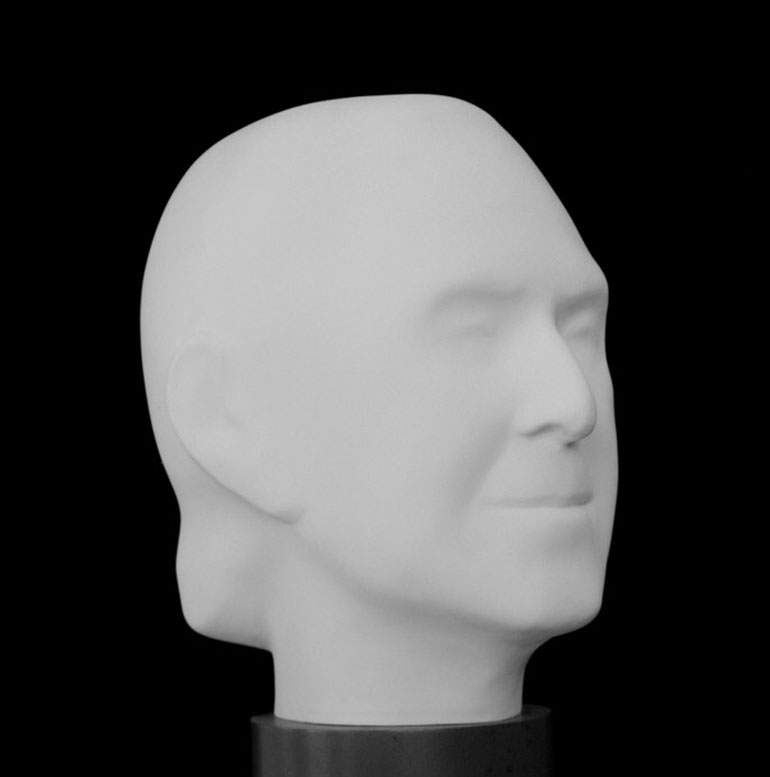 Busto de César Pelli que se exhibe en la National Portrait Gallery del Smithsonian Institute de Washington