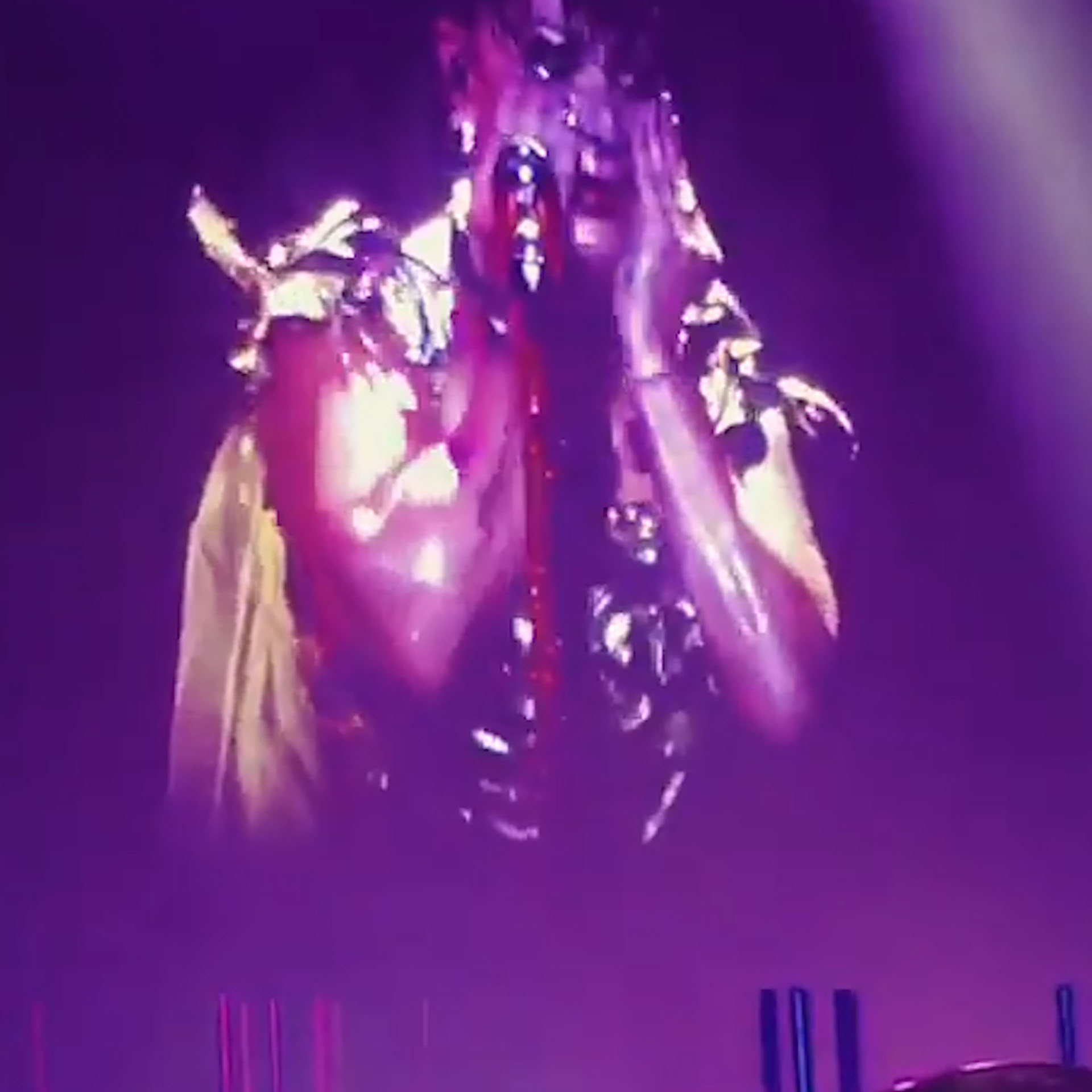 Alejandra Guzmán se quebró en concierto por su hija Frida Sofía