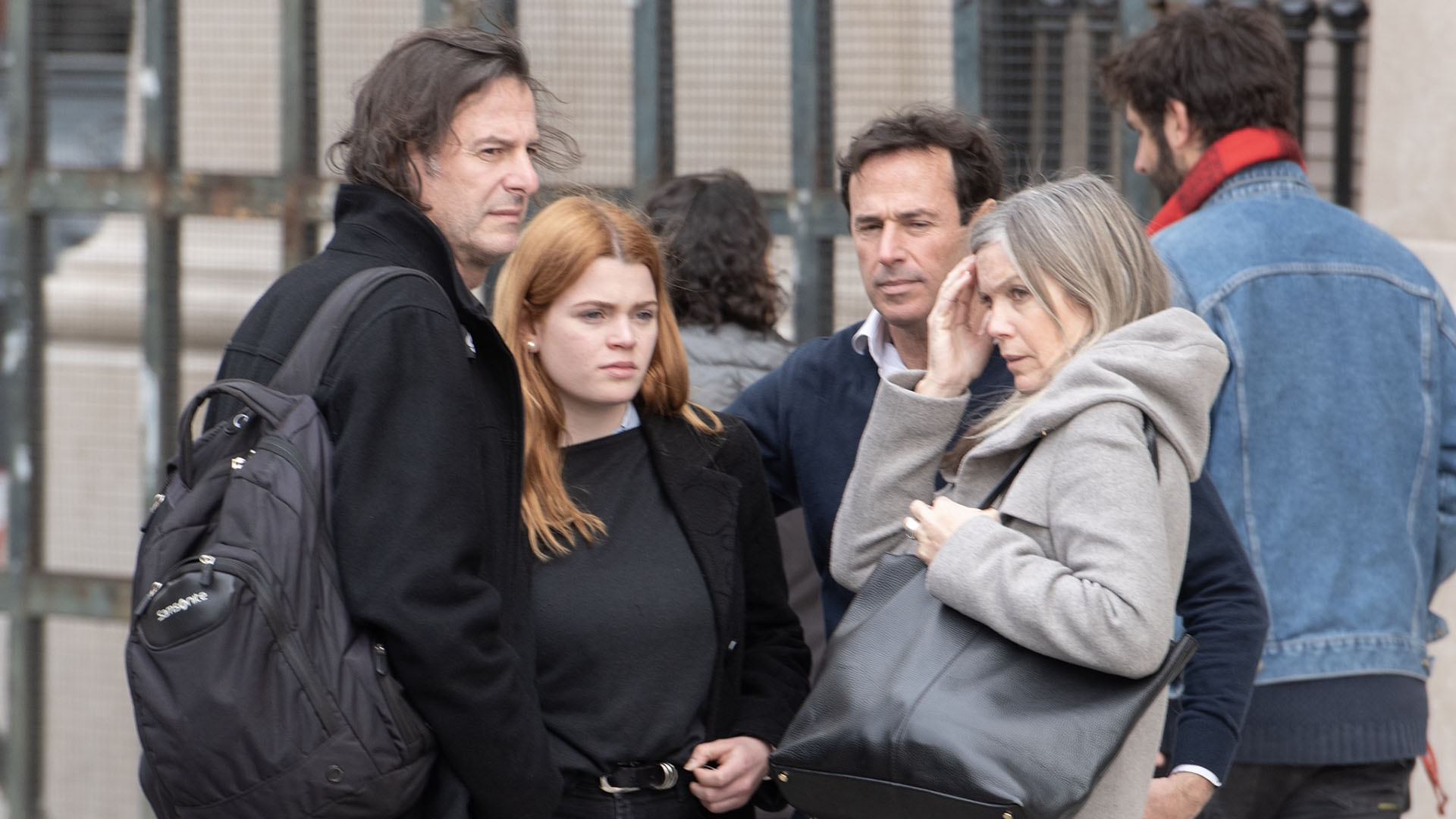 La familia de Débora Pérez Volpin estuvo presente en el comienzo del juicio