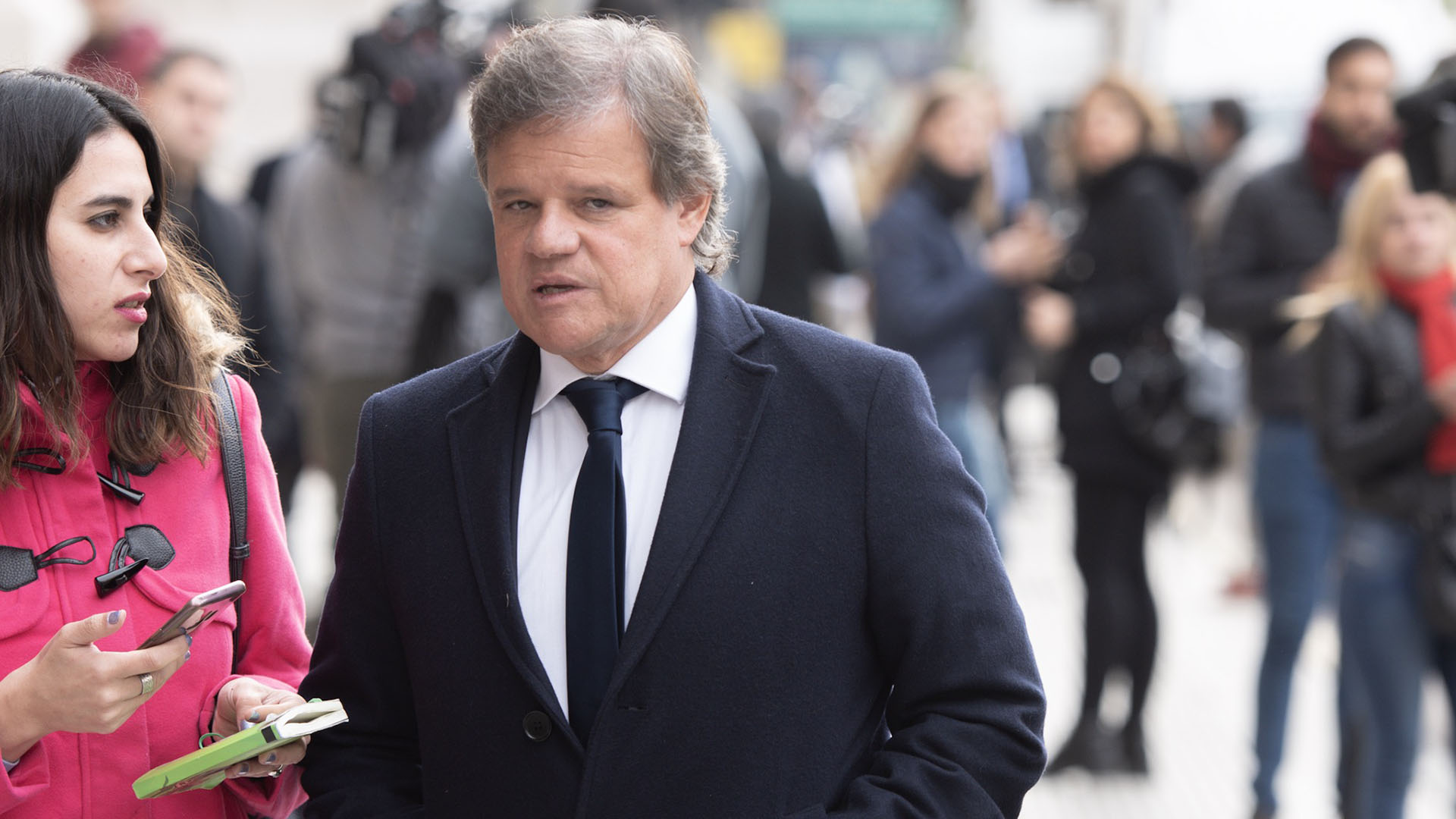 Enrique Sacco, la última pareja de Pérez Volpin (Fotos Adrián Escandar)
