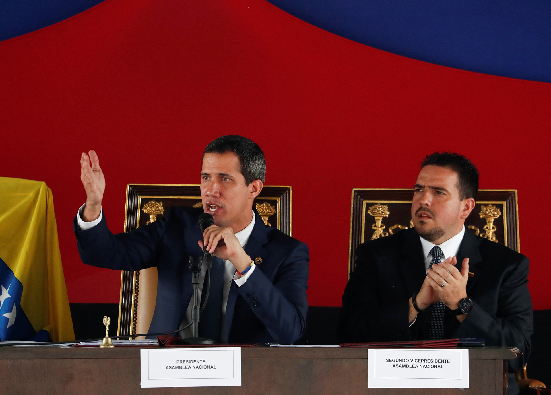 Stalin González, enviado de Guaidó en Barbados (Reuters)