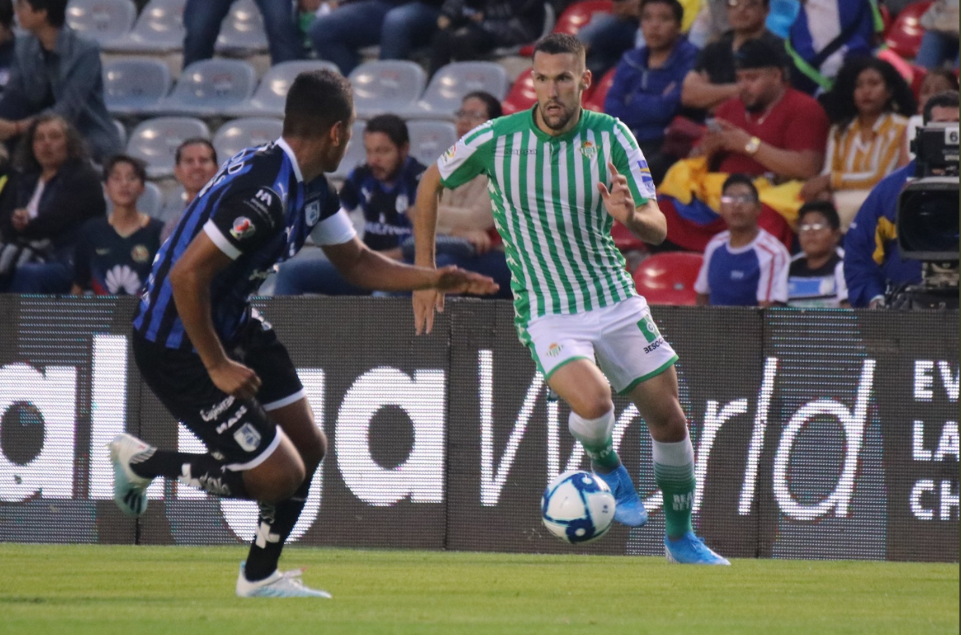 Los béticos lograron un cómodo triunfo en su primer partido en México (Foto: Twitter)
