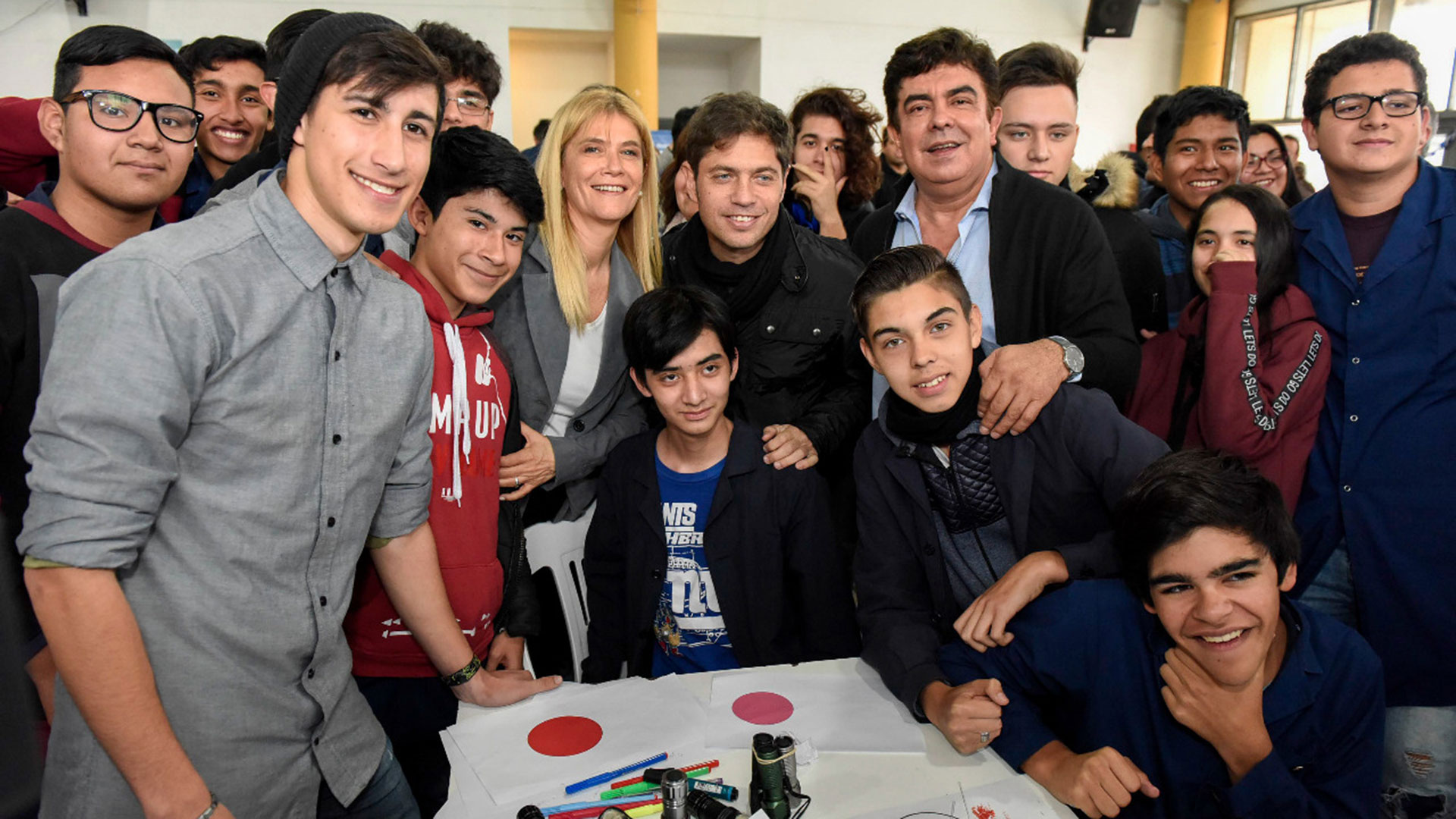 Kicillof junto a la intendenta de La Matanza y compañera de fórmula Verónica Magario