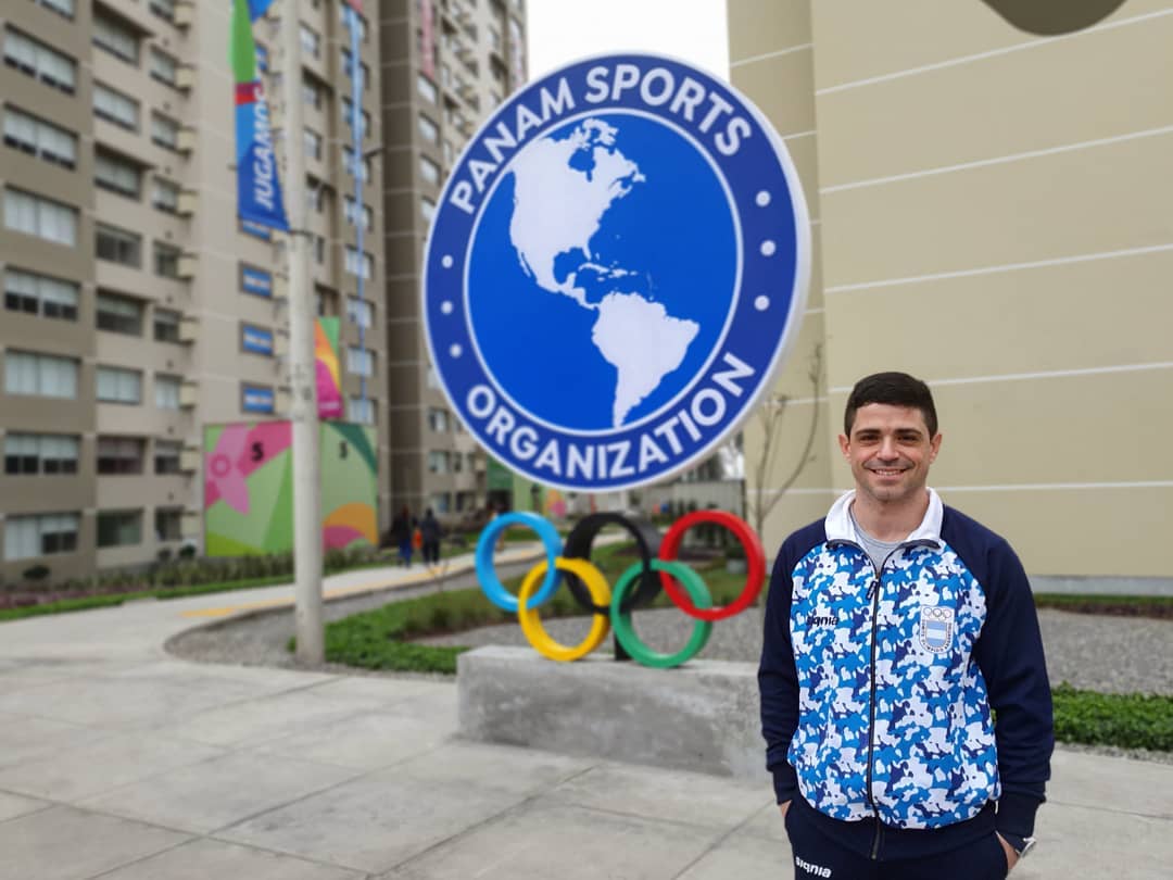 Federico Molinari en la Villa Panamericana de Lima (@fdmolinari)
