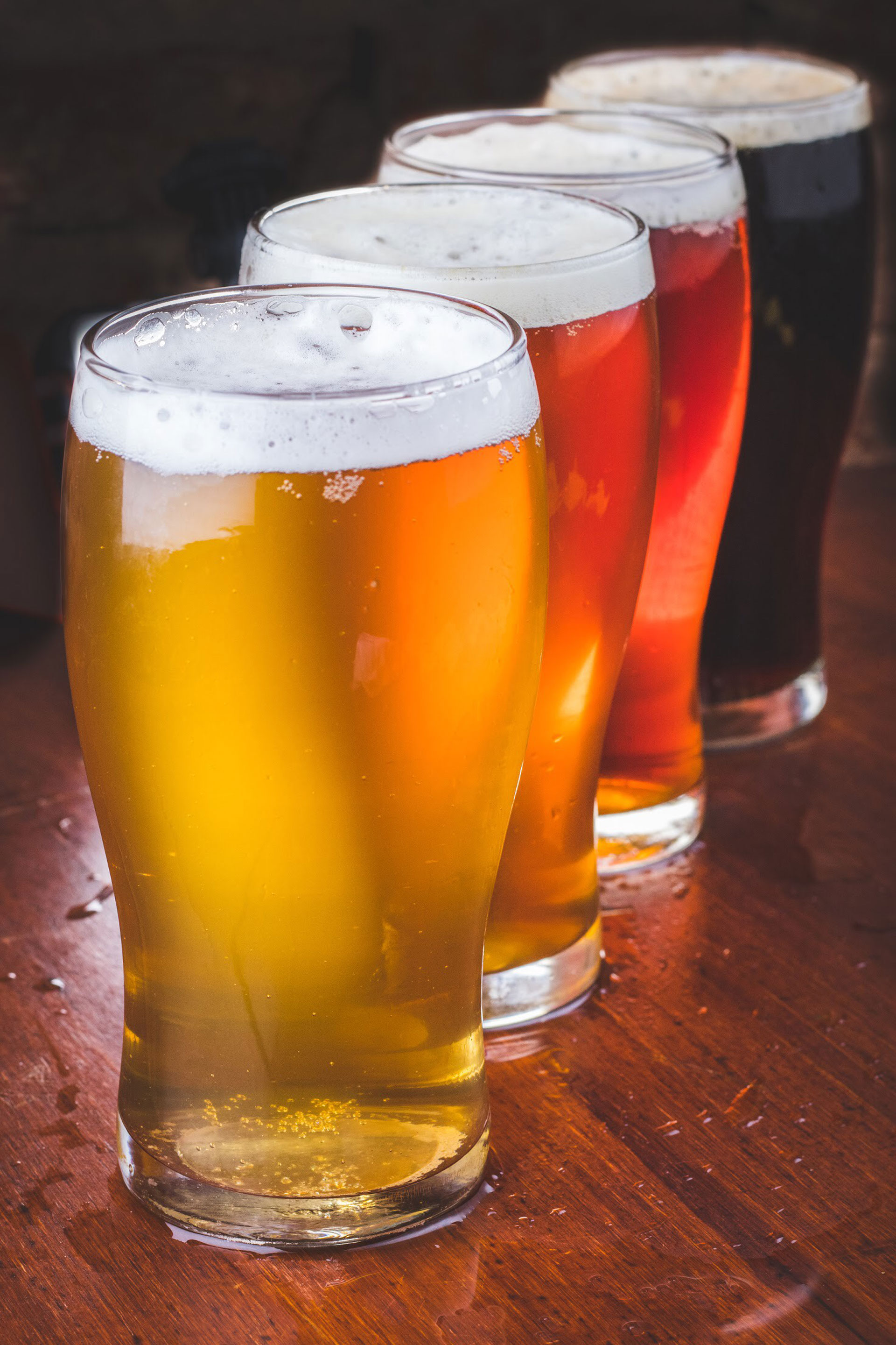 La cervecería cuenta con una selección de 38 canillas