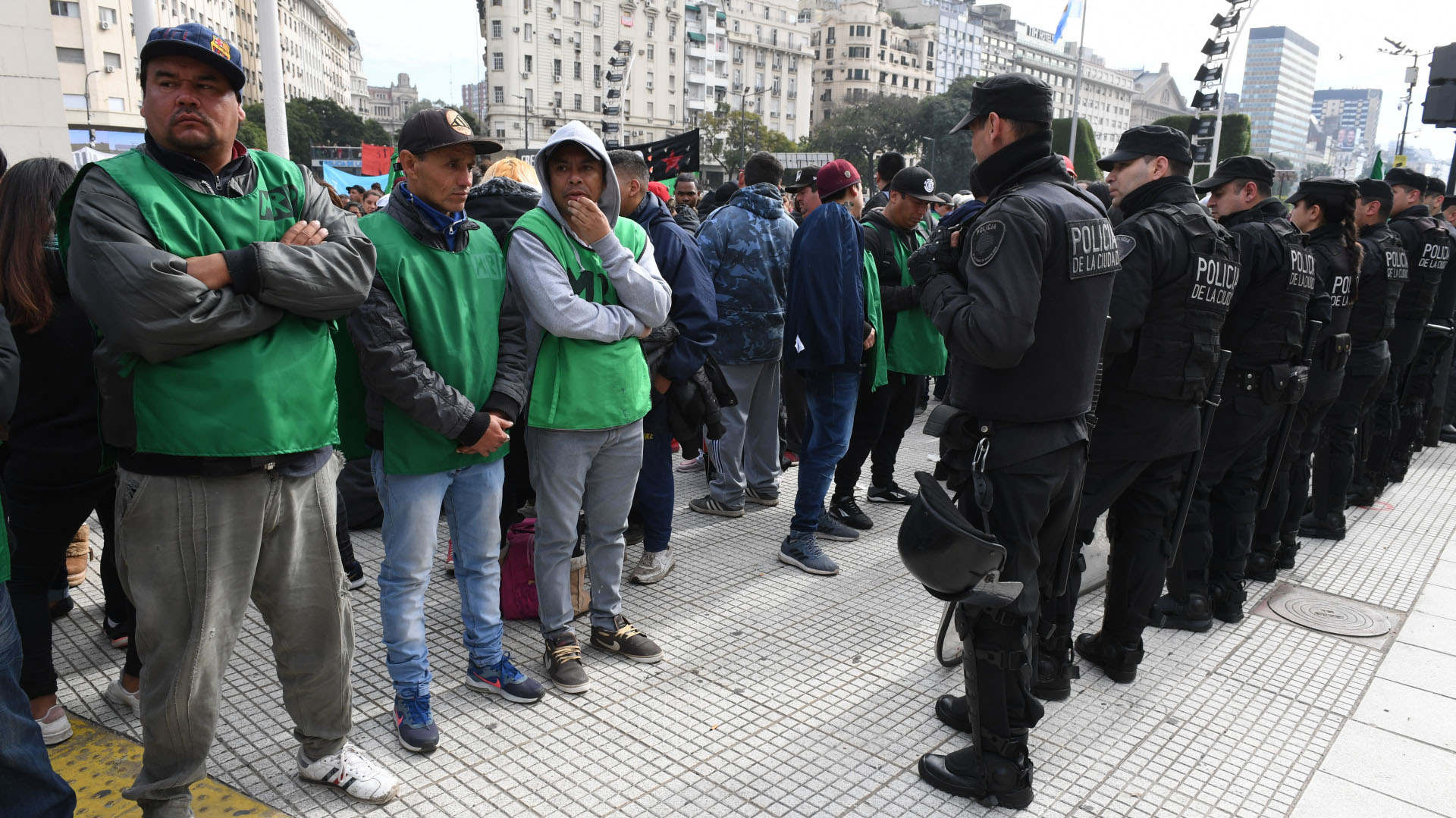 La convocatoria hizo eje en la deuda con el FMI y expresaron que esto ocurrió “sin que el pueblo perciba un solo peso”.