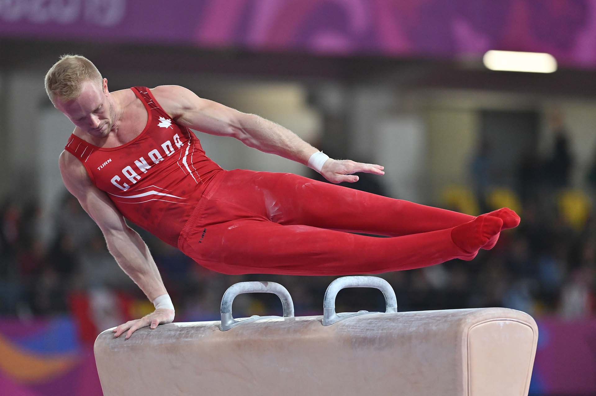 El canadiense Cory Paterson. (Photo by Luis ROBAYO / AFP)