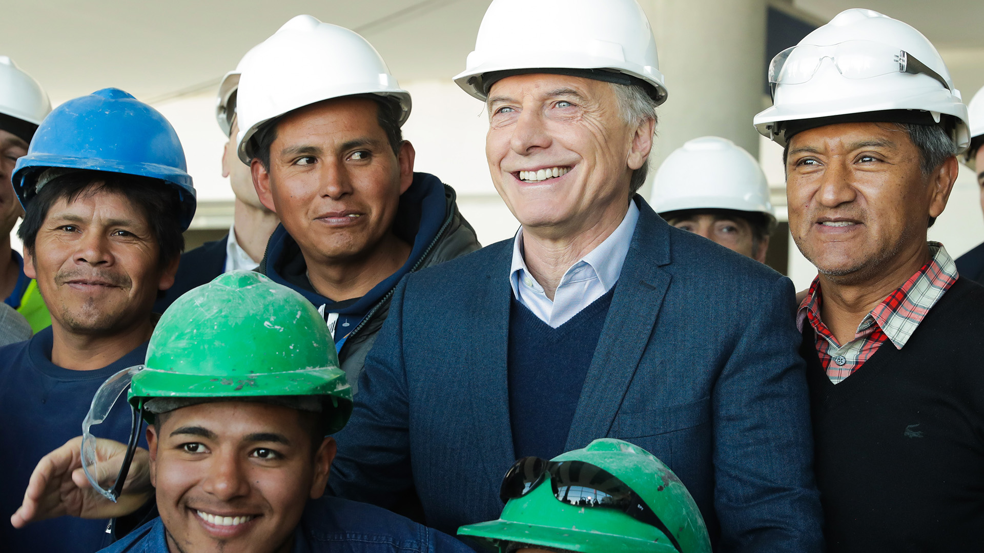 Mauricio Macri, este jueves, en Jujuy (Foto: Prensa Presidencia)