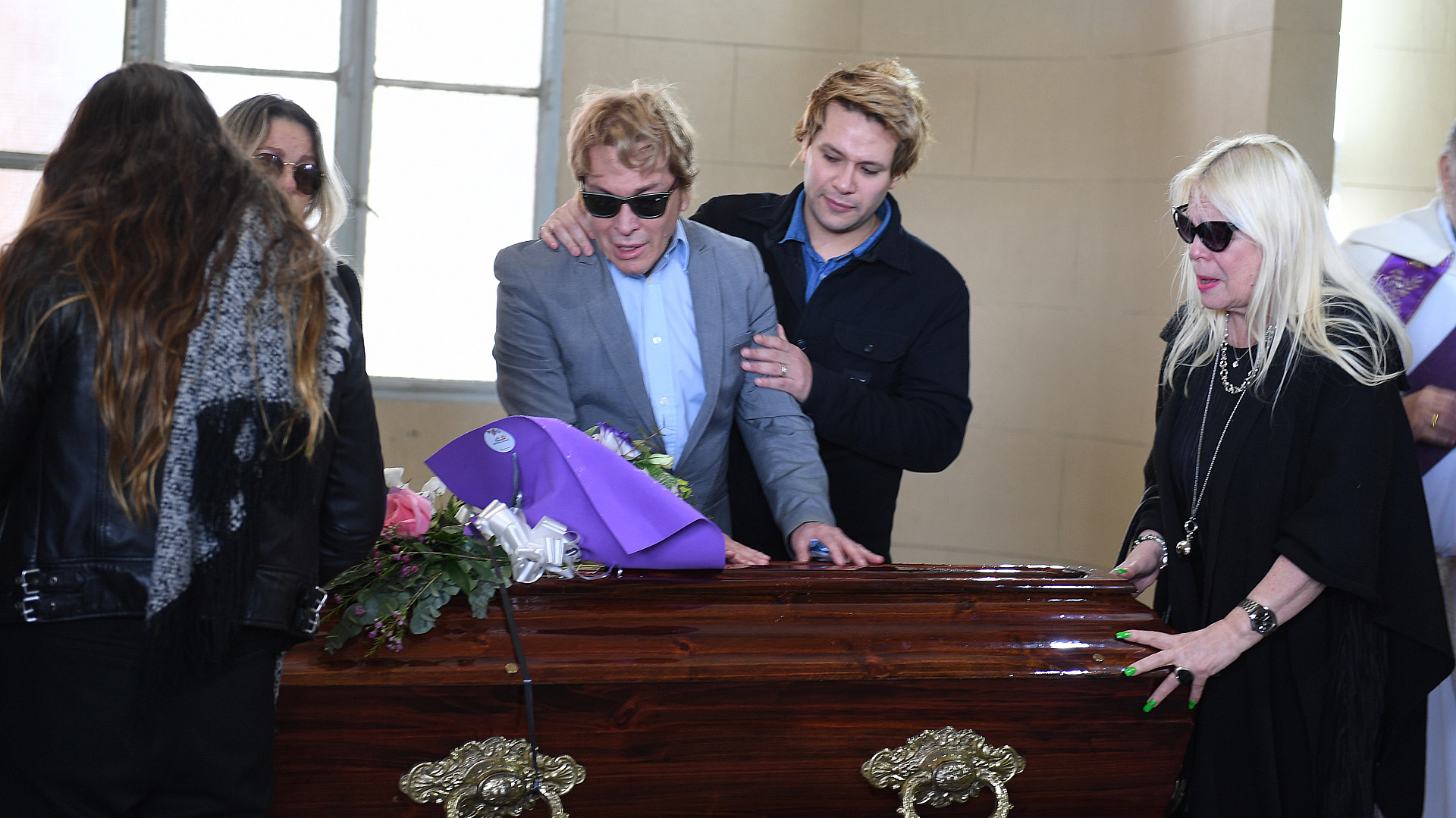Guido estuvo contenido en todo momento por su marido, Tomasito Süller