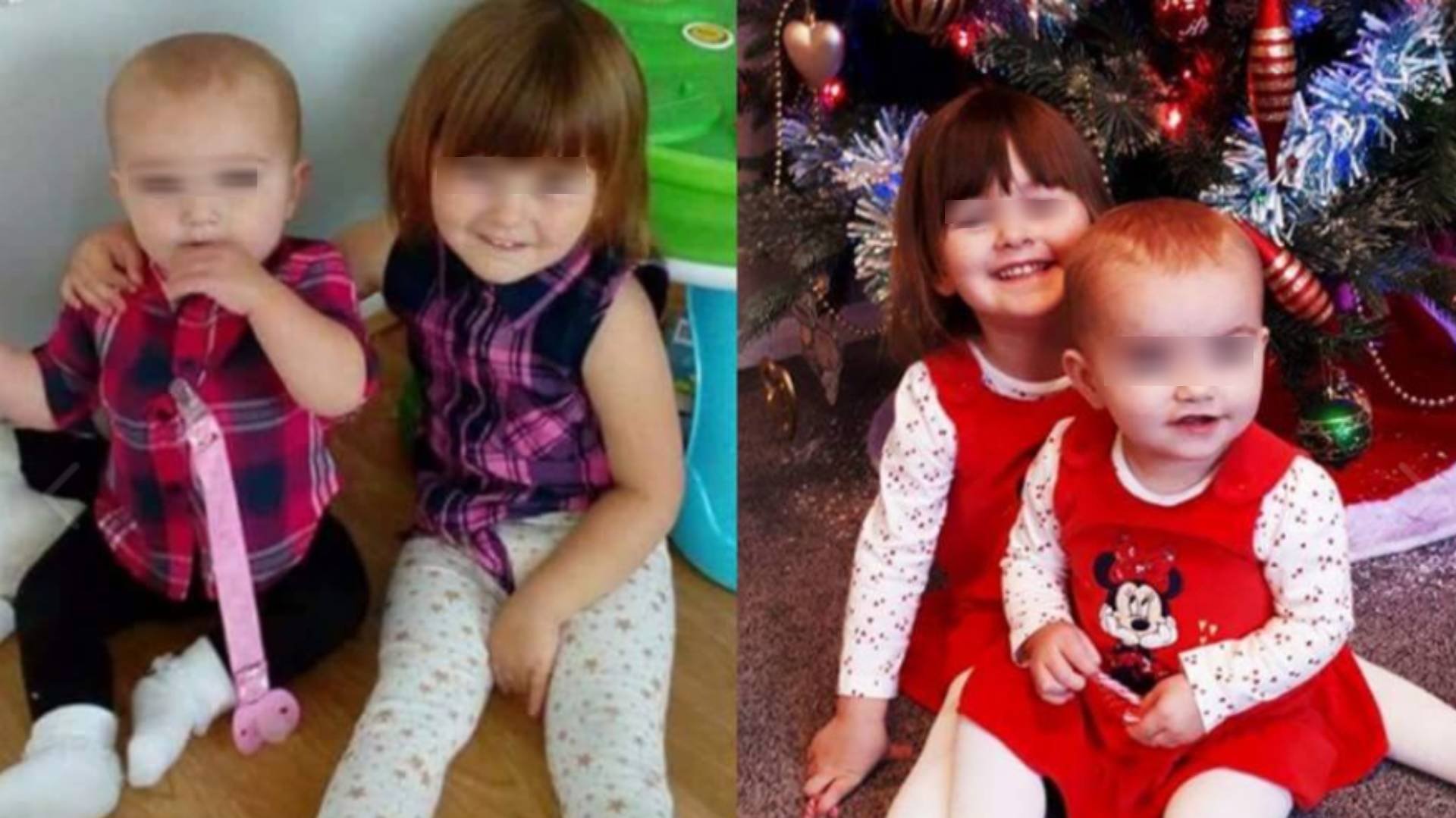 El padre de las niñas dijo que el único consuelo es que las hermanas están juntas (Foto: Facebook)