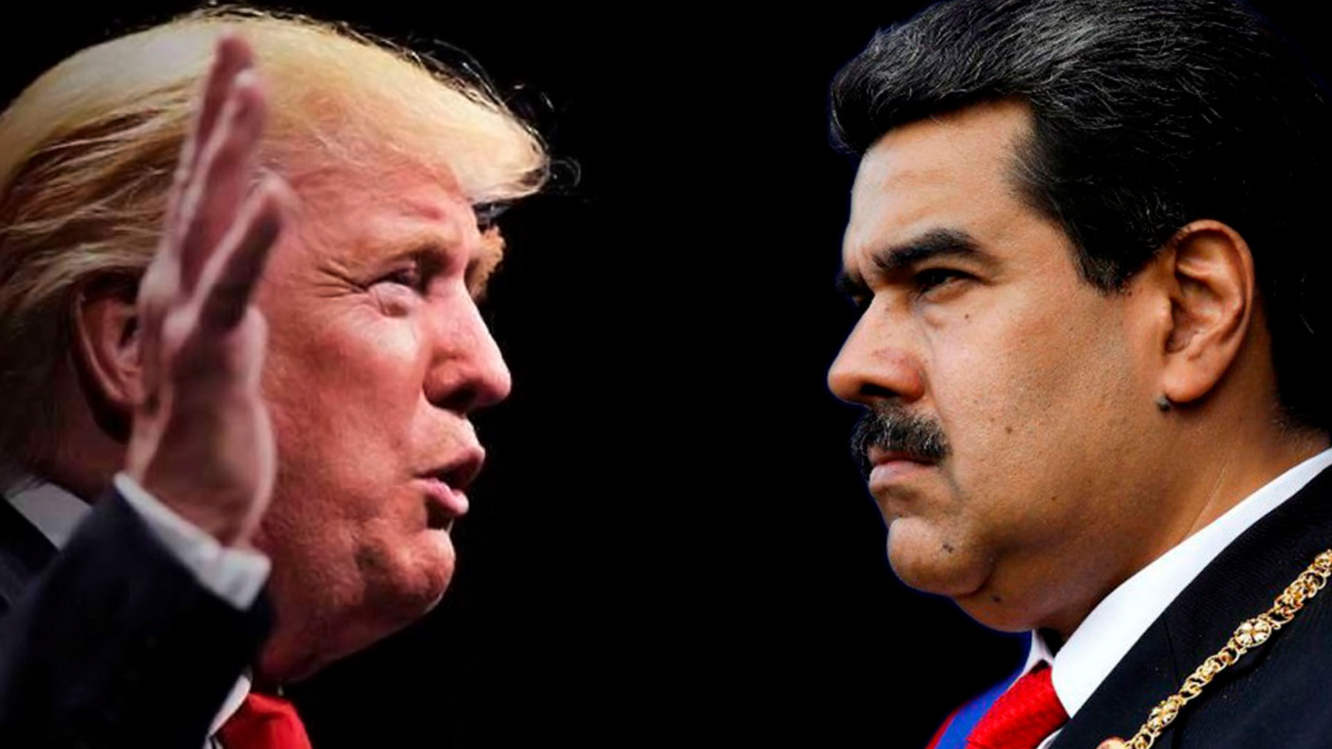 Donald Trump y Nicolás Maduro