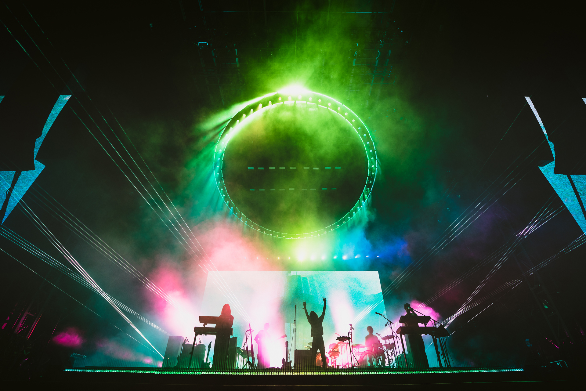 La psicodelia pop de Tame Impala también fue protagonista de la noche del viernes en Lollapalooza