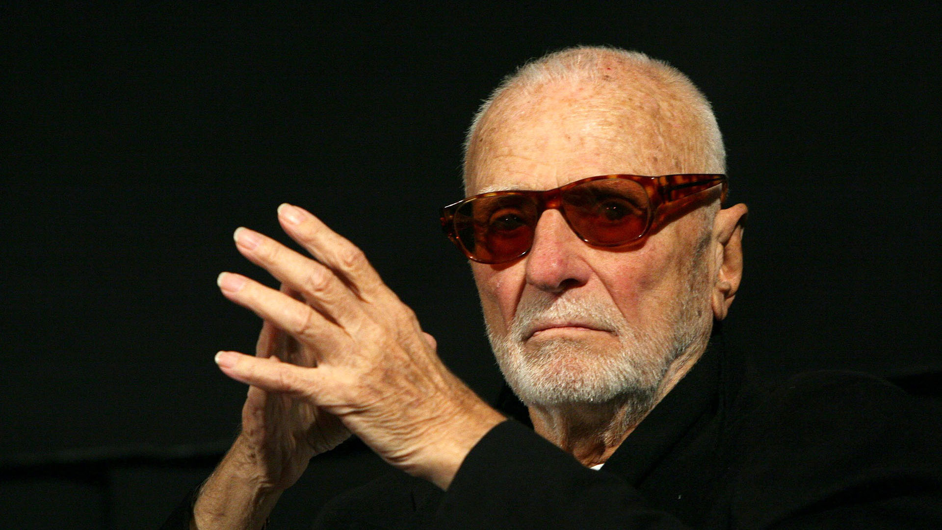 Mario Monicelli en el Festival de cine de Roma en 2006 (Maria Laura Antonelli/Shutterstock)