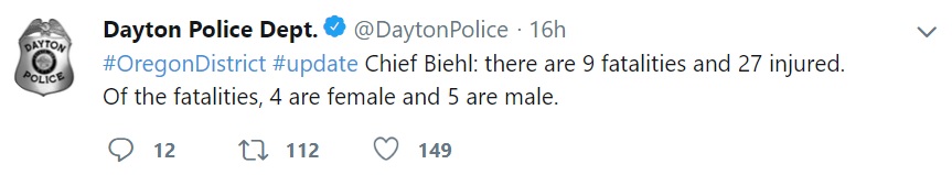 (Foto: Twitter @DaytonPolice)