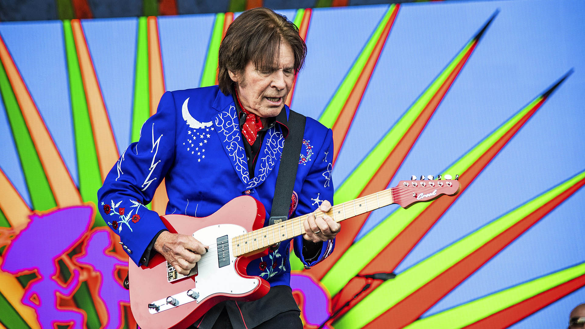 En esta foto del 5 de mayo del 2019, John Fogerty toca en el Festival de Jazz y Herencia de Nueva Orleans, en Nueva Orleans. (Foto por Amy Harris/Invision/AP, Archivo)