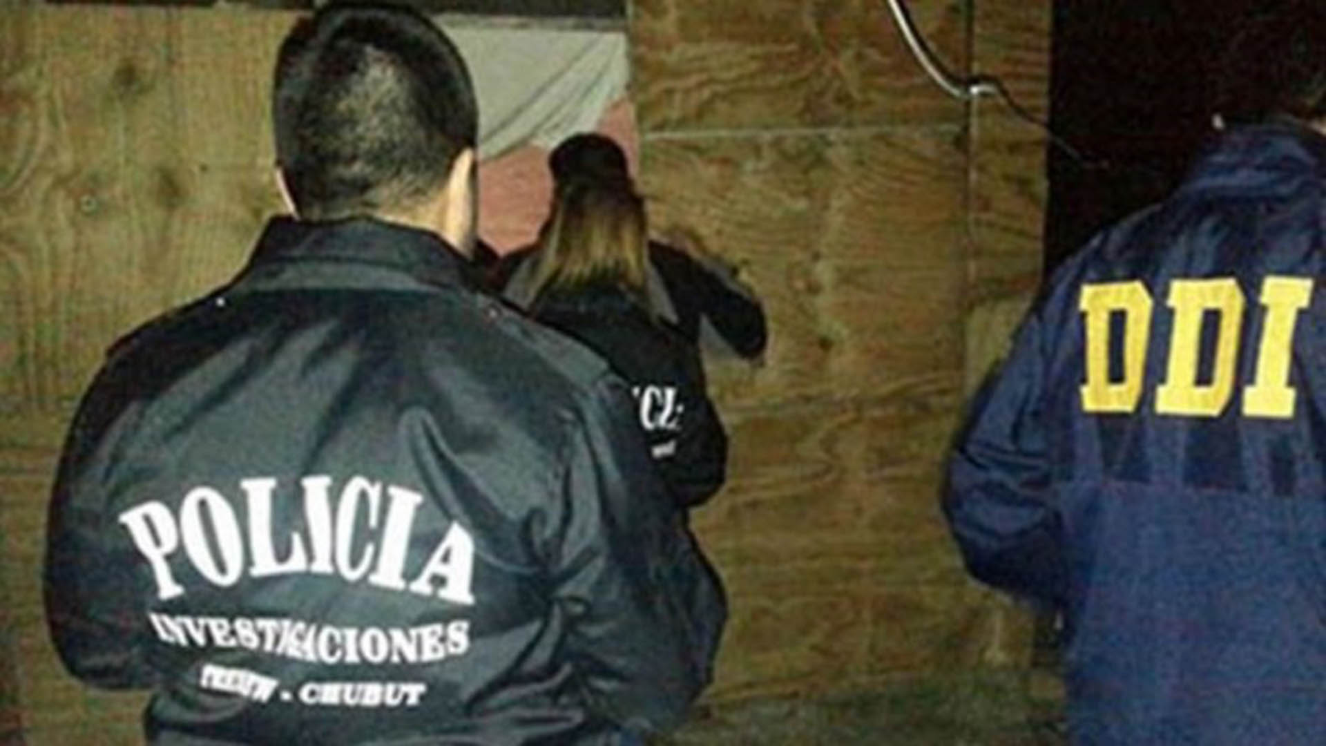 El allanamiento en agosto de 2016 en la casilla de villa La Carolina en Florencio Varela.