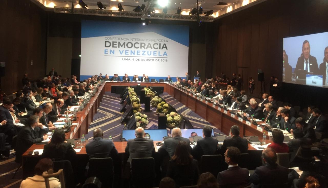 La Conferencia por la Democracia en Venezuela se desarrolla en Perú