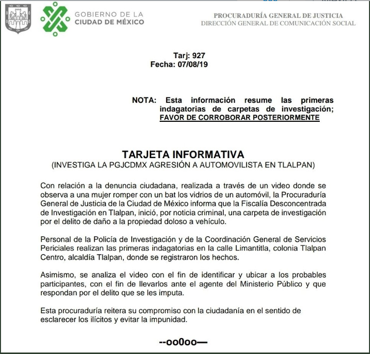 La PGJ ya está haciendo la investigación (Foto: PGJ)