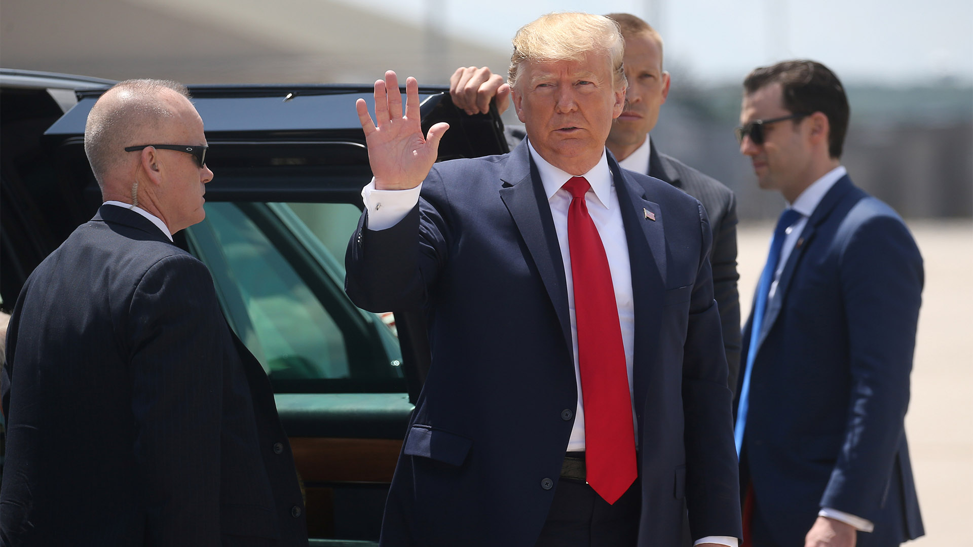 Donald Trump, presidente de los EEUU (REUTERS/Leah Millis)