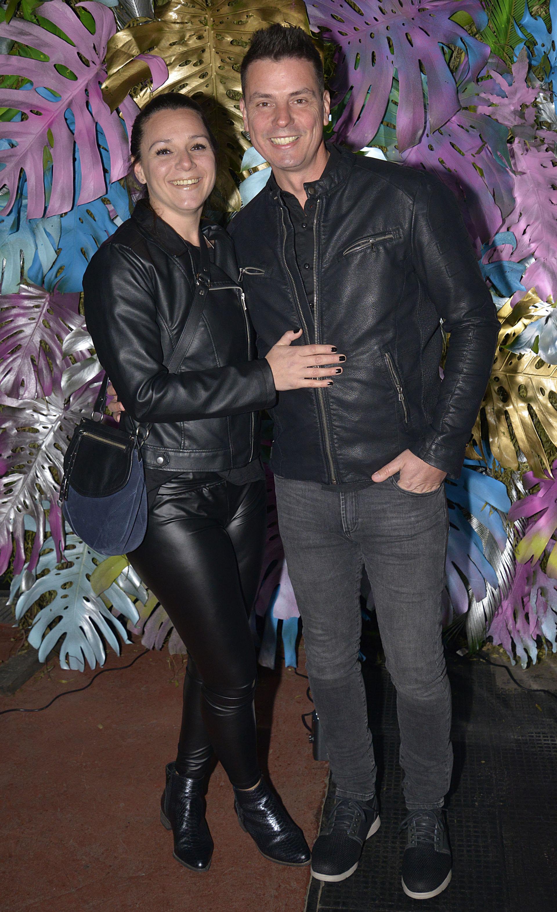 Santiago Zeyen y su esposa