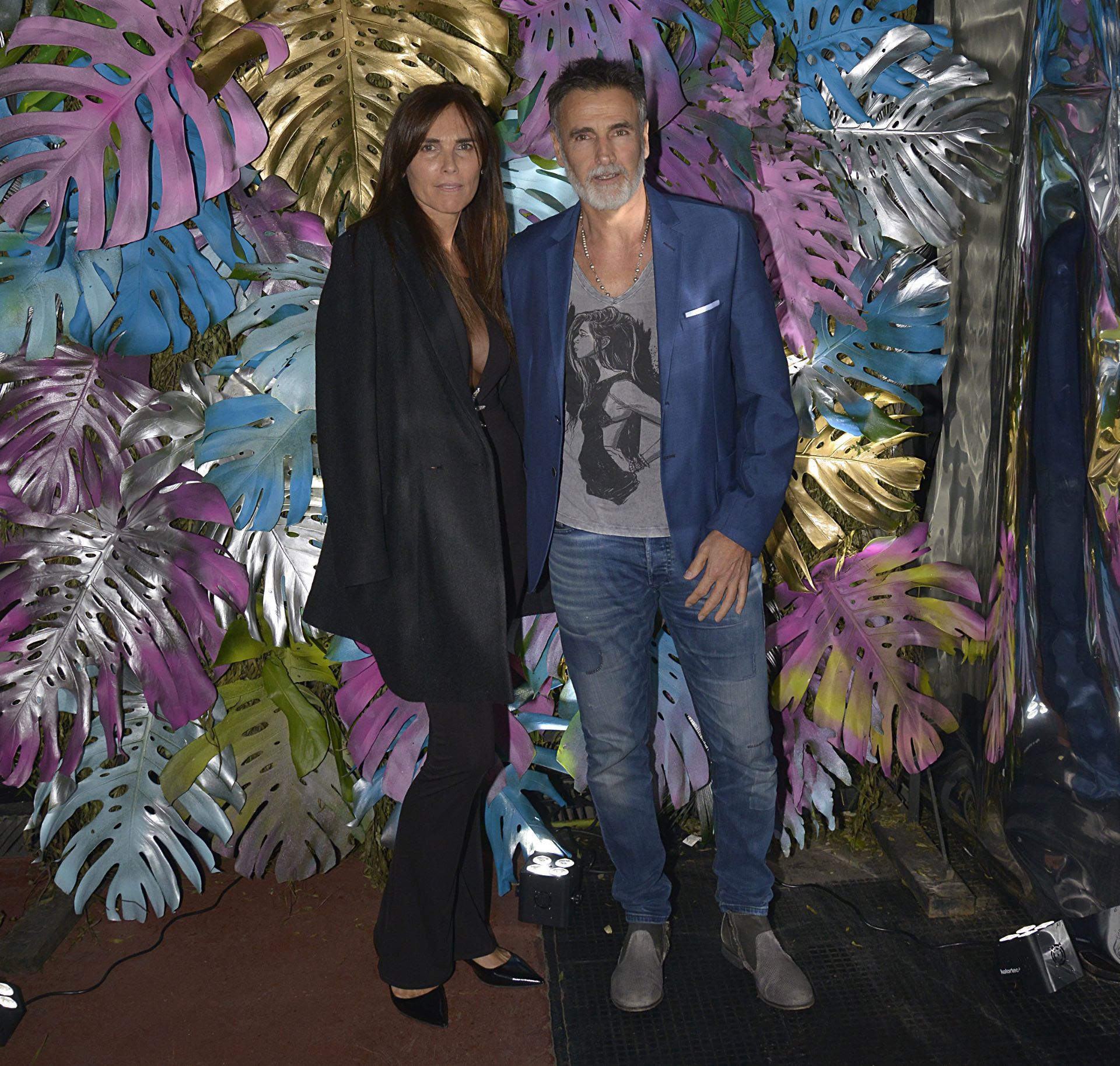 Willy García Navarro y su mujer