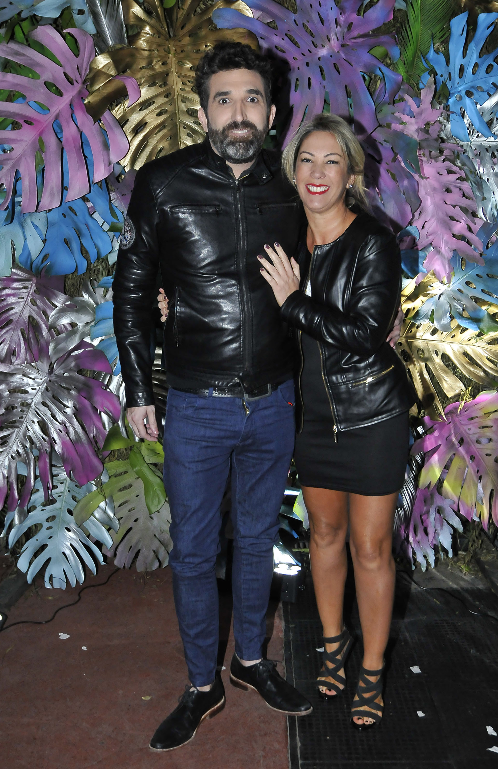 Diego Moranzoni y su pareja