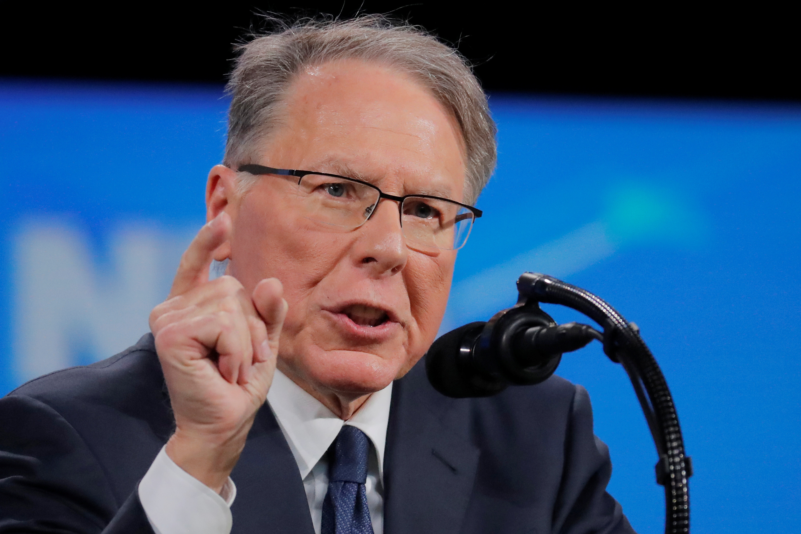 Wayne LaPierre, vicepresidente ejecutivo y CEO de la ANR (REUTERS/Lucas Jackson)