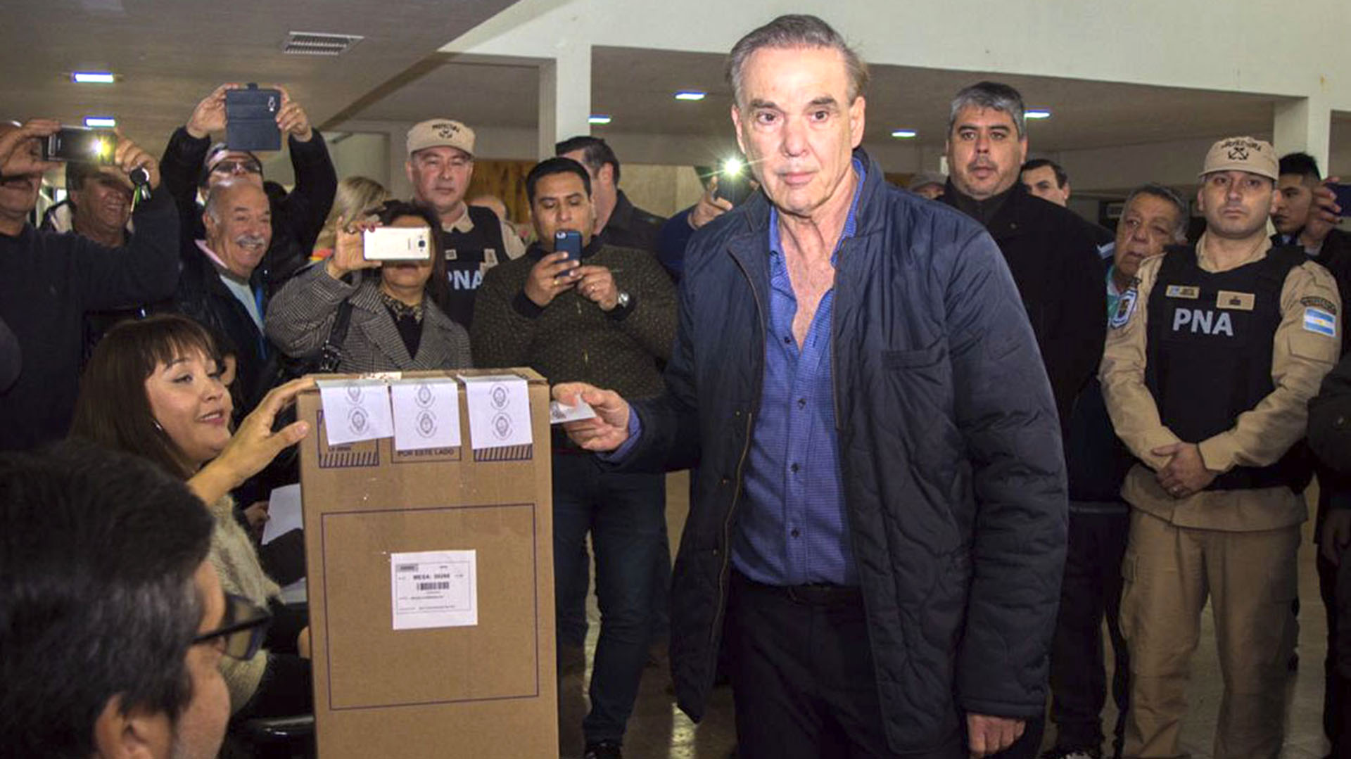 El candidato a vicepresidente por Juntos por el Cambio, Miguel Ángel Pichetto