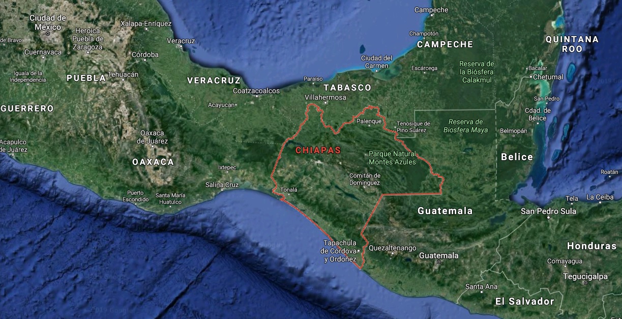 El movimiento telúrico se registró a las 15:30 horas (Imagen: Google)