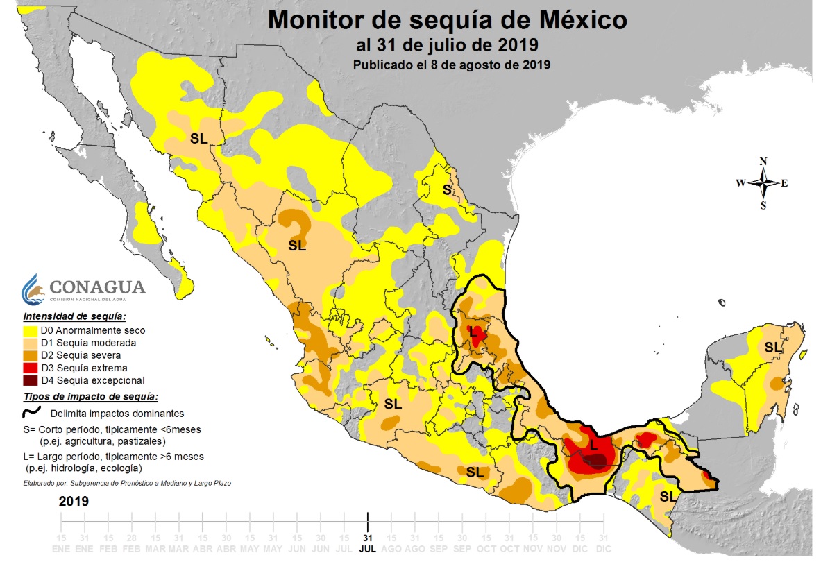 sequia chiapas mexico 2019