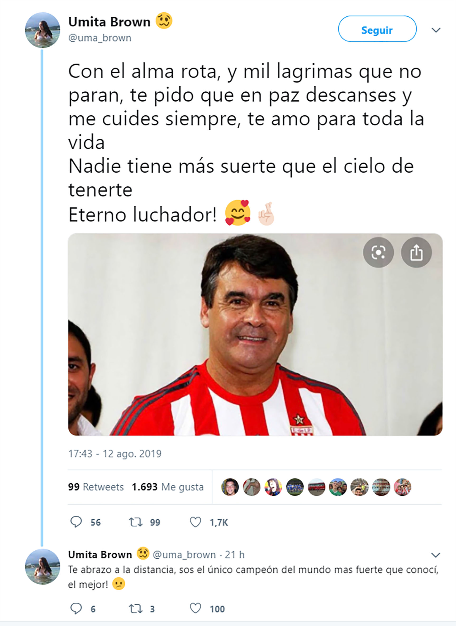Los mensajes de Uma Brown