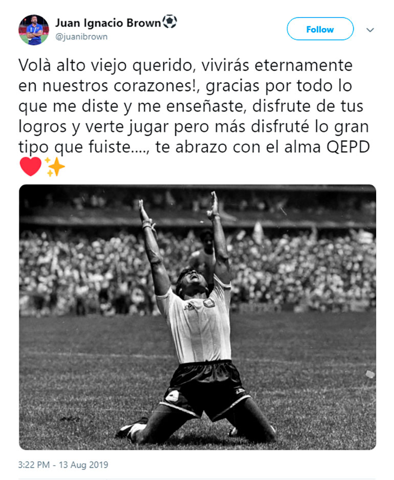 La publicación del “Tatita”