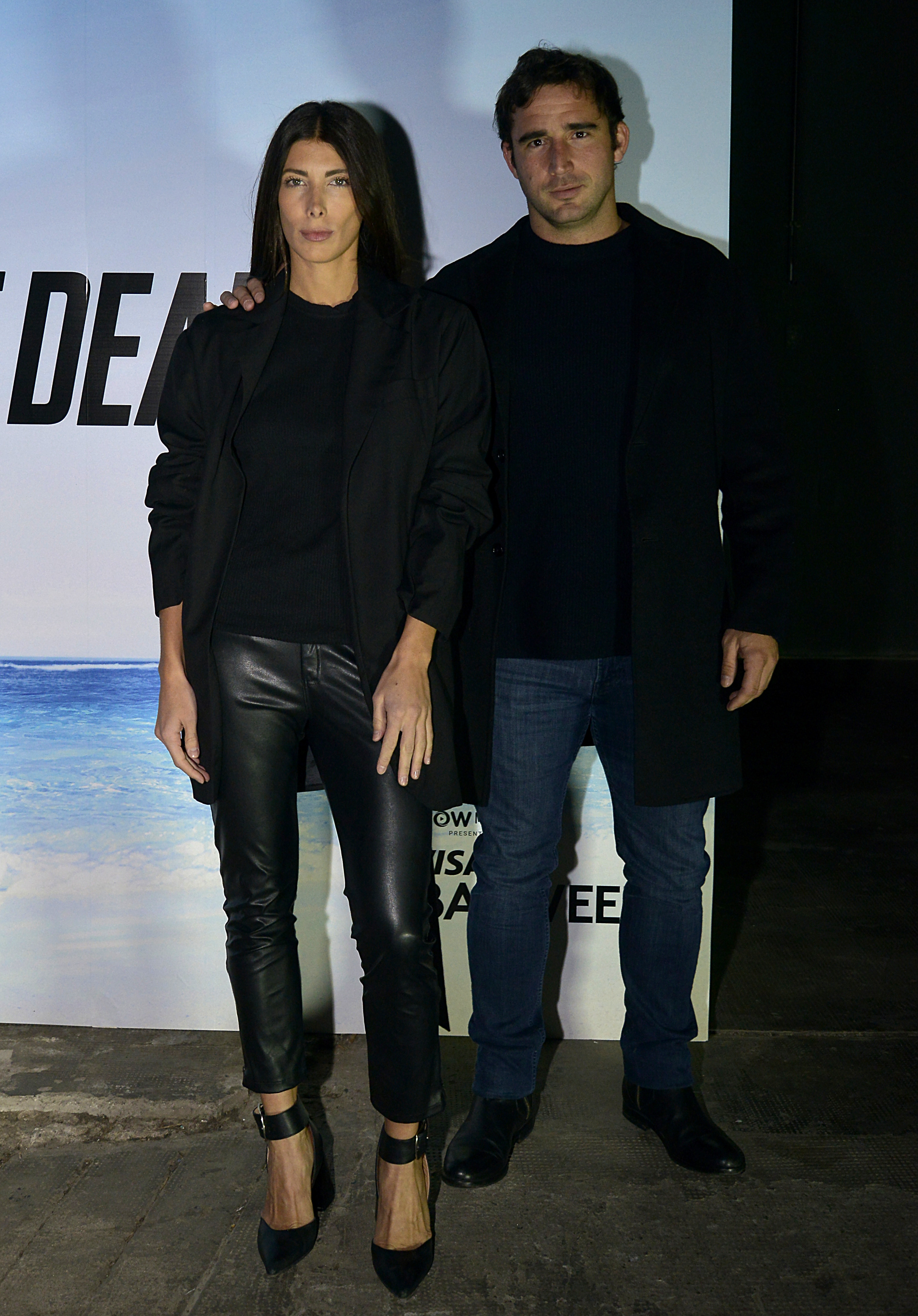 La diseñadora Roma Remon y su novio