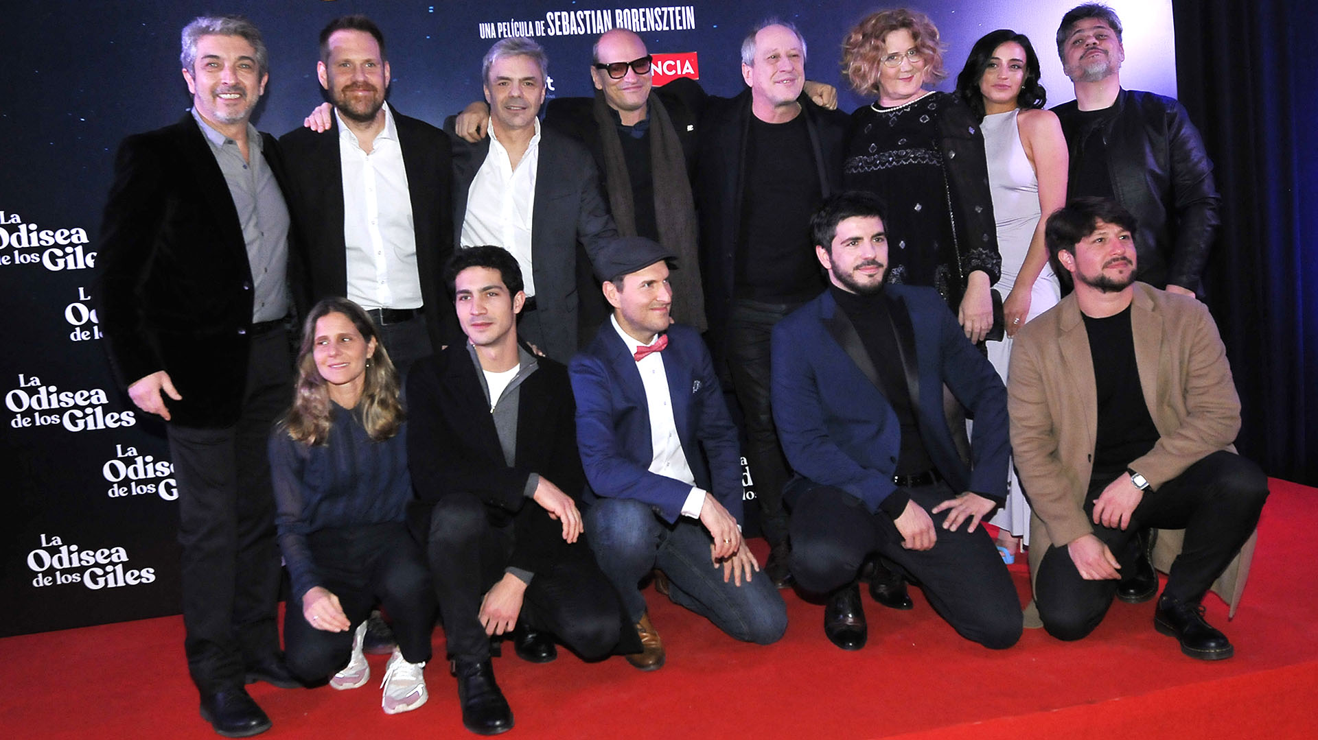 El equipo de la película “La odisea de los giles”
