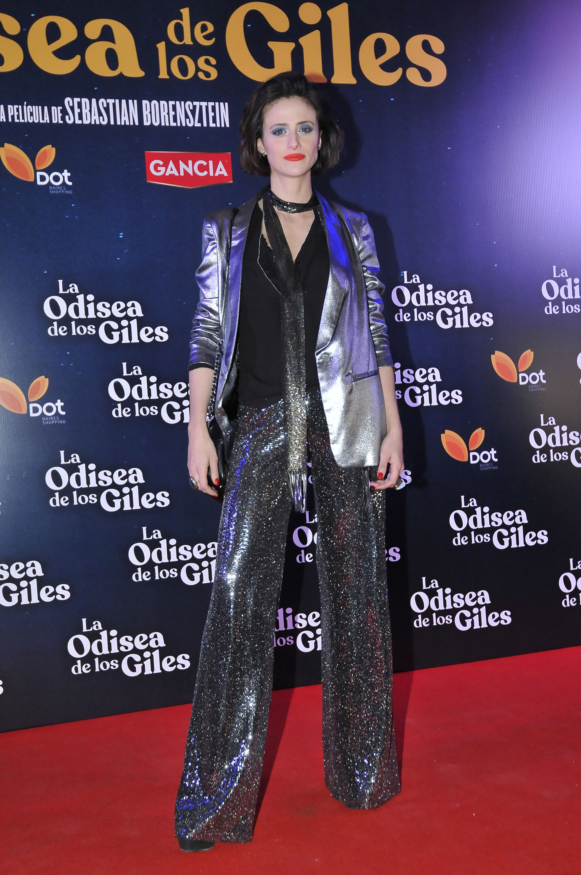 Mónica Antonópulos deslumbró con su look en el estreno de “La Odisea de los Giles” (Foto: Teleshow)