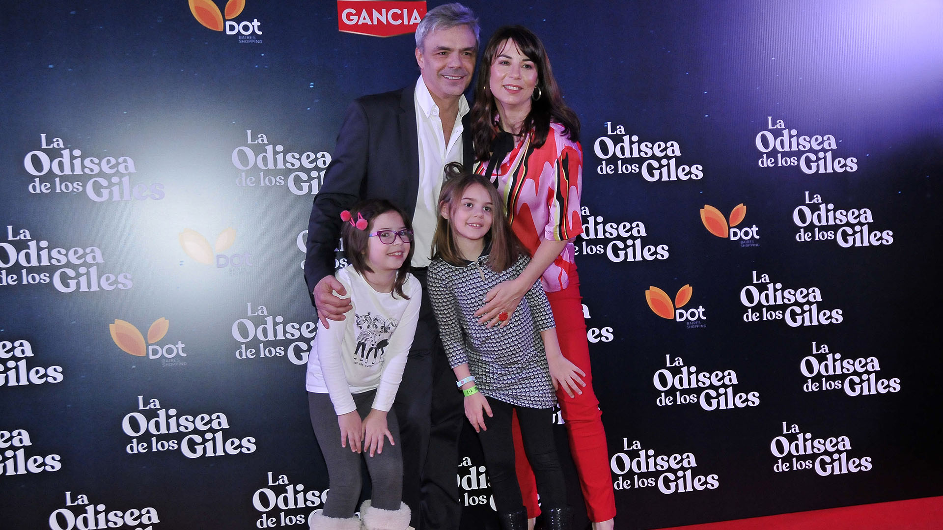 Sebastián Borensztein y su familia