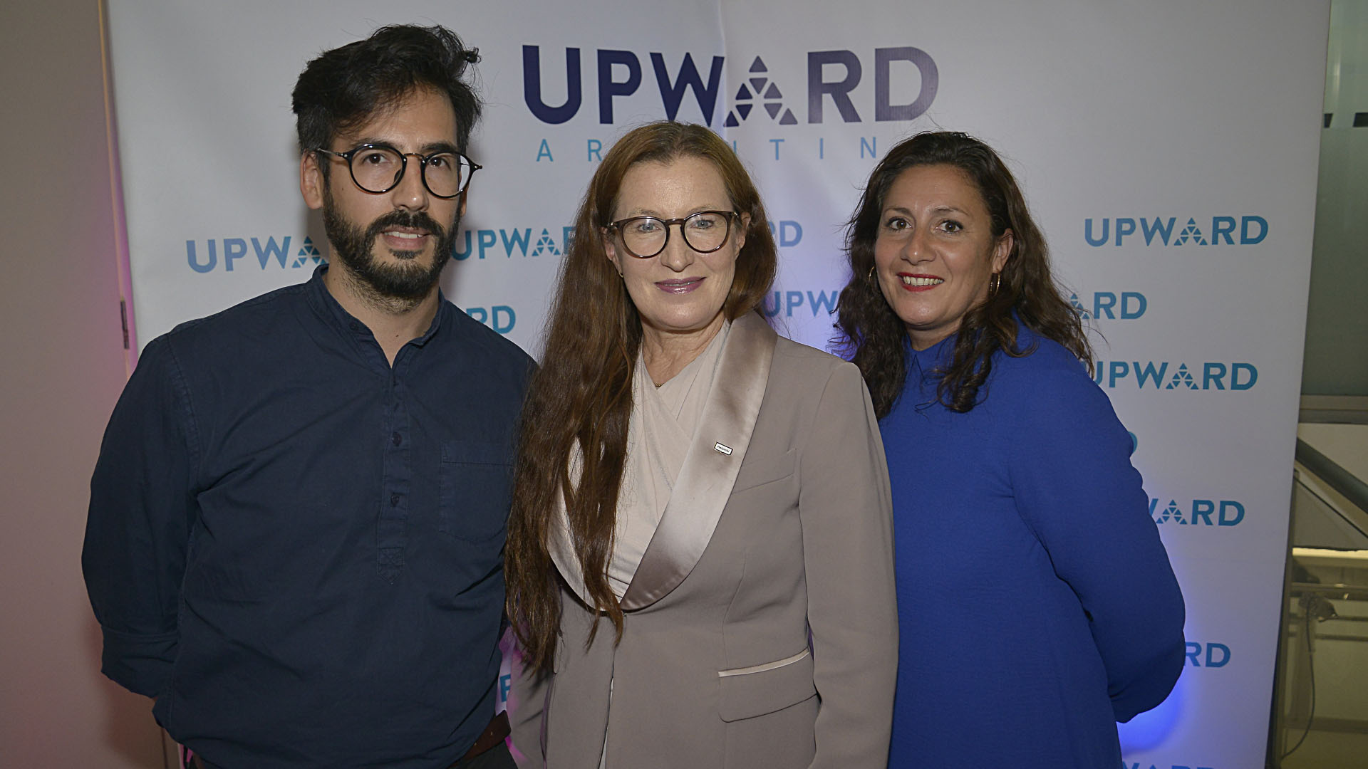 Emiliano Martínez Royano (Dirección General de Gestión Estrátegica del Gobierno de la Ciudad), Pia Pakarinen y Caroline Ramade