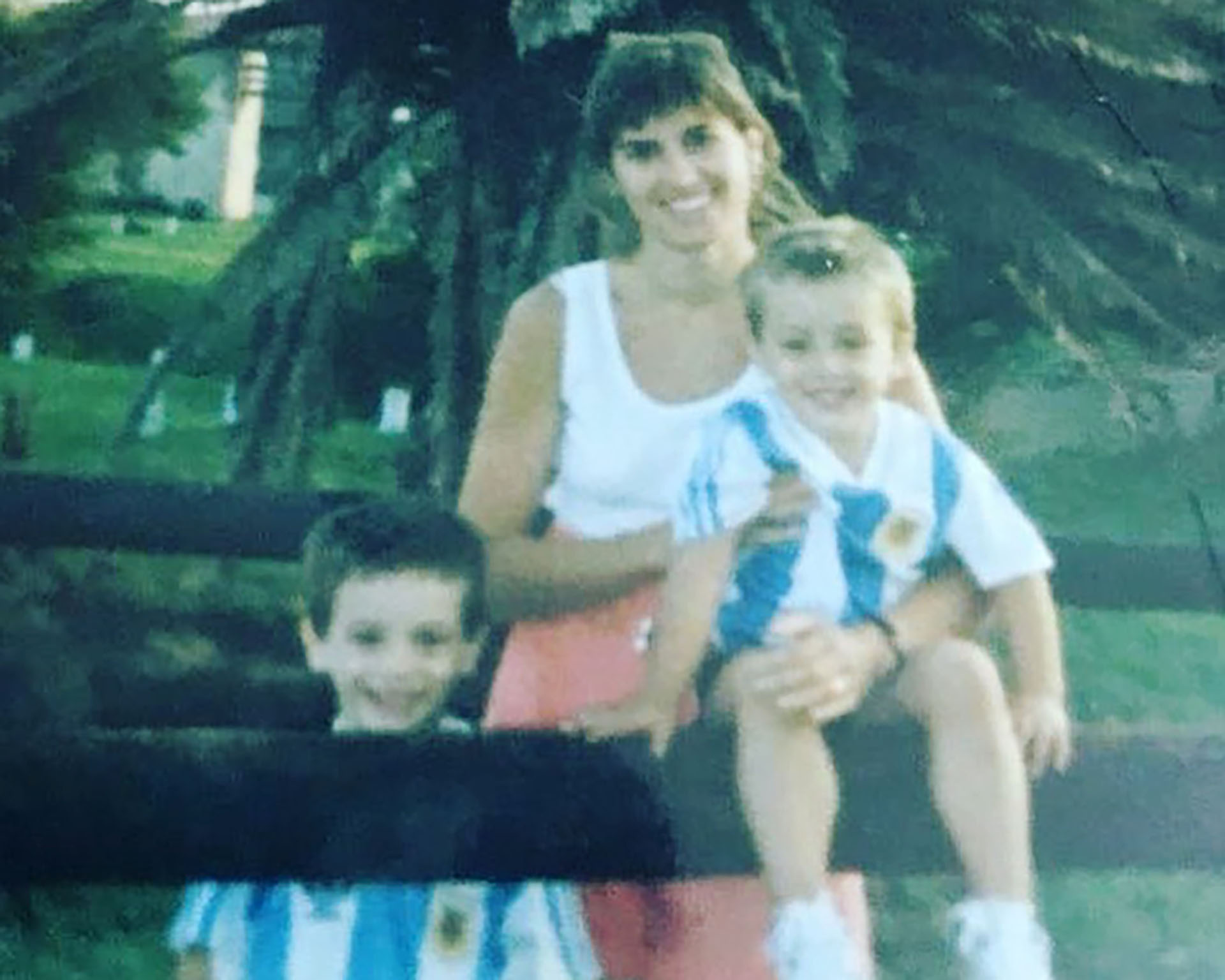 Con la camiseta argentina desde niño: Germán Pezzella, actual defensor del conjunto nacional