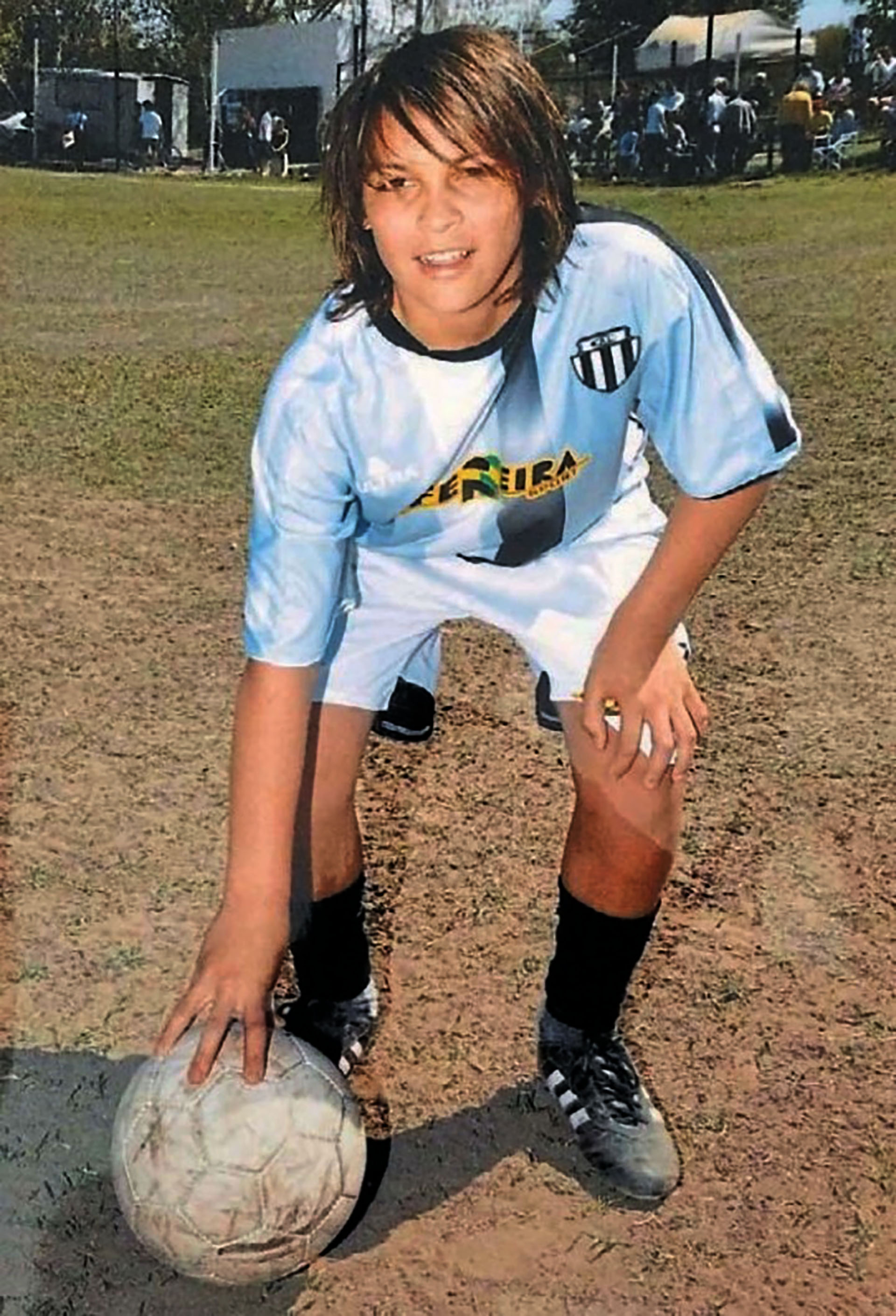 Lautaro Martínez en su Bahía Blanca natal