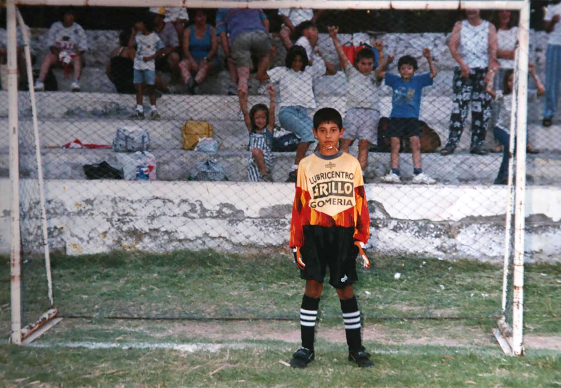 Esteban Andrada, joven promesa del fútbol mendocino