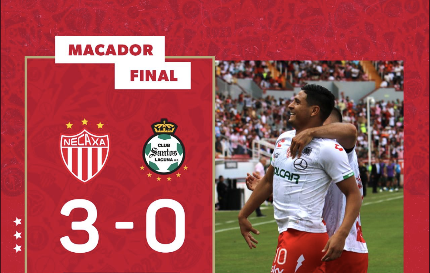 El triunfo necaxista le permitió ubicarse a un punto de la zona de Liguilla (Foto: Club Necaxa)