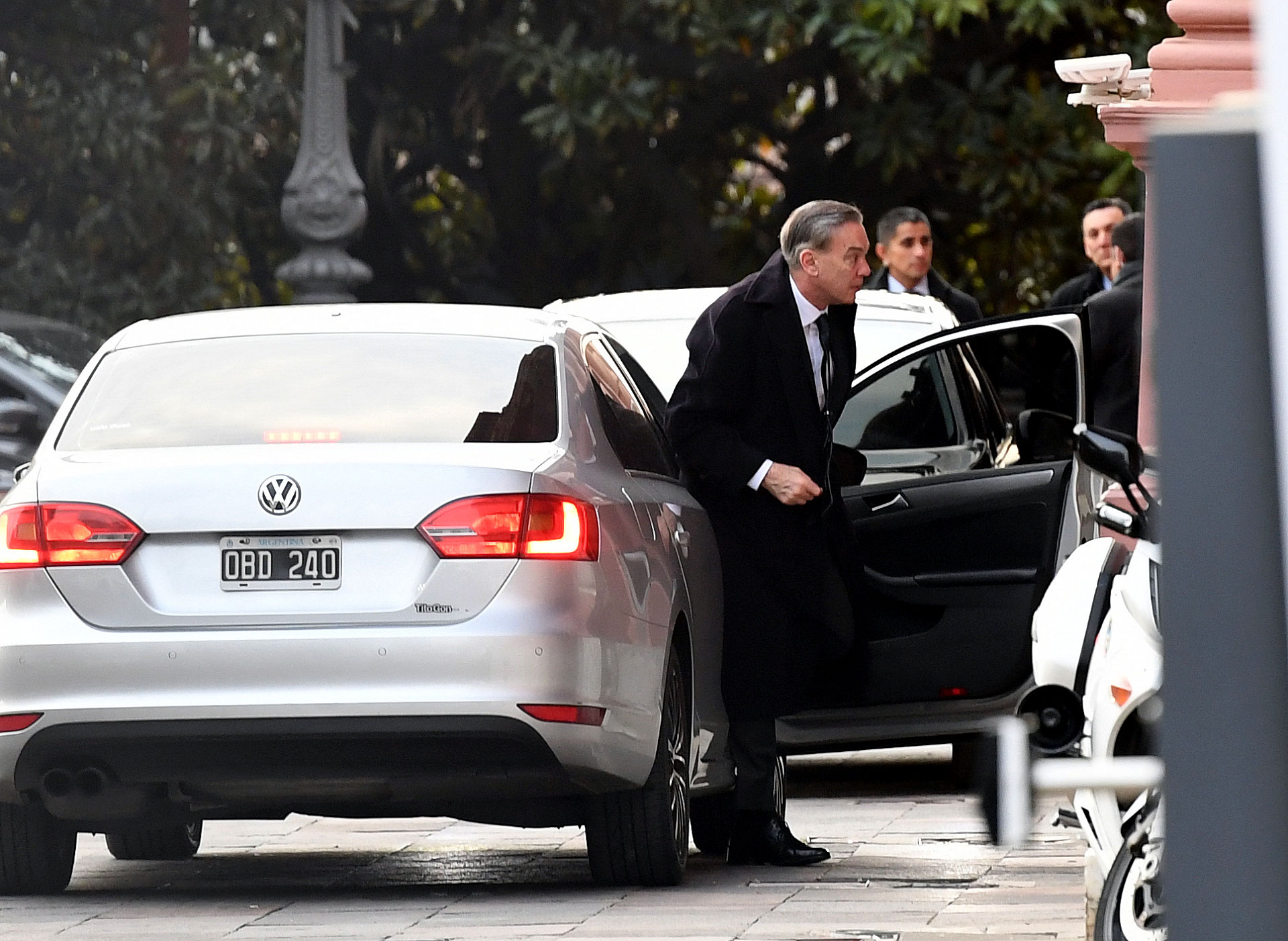 El compañero de fórmula de Mauricio Macri, Miguel Ángel Pichetto