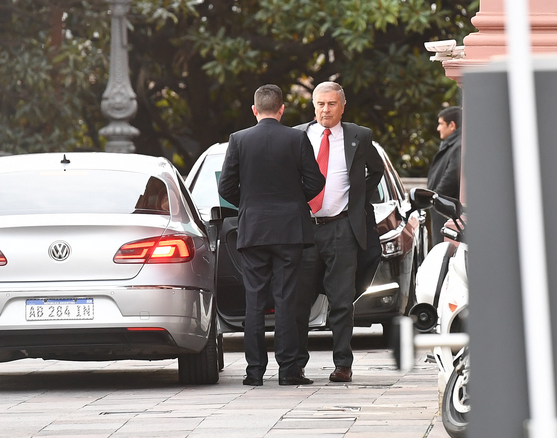 El ministro de Defensa, Oscar Aguad