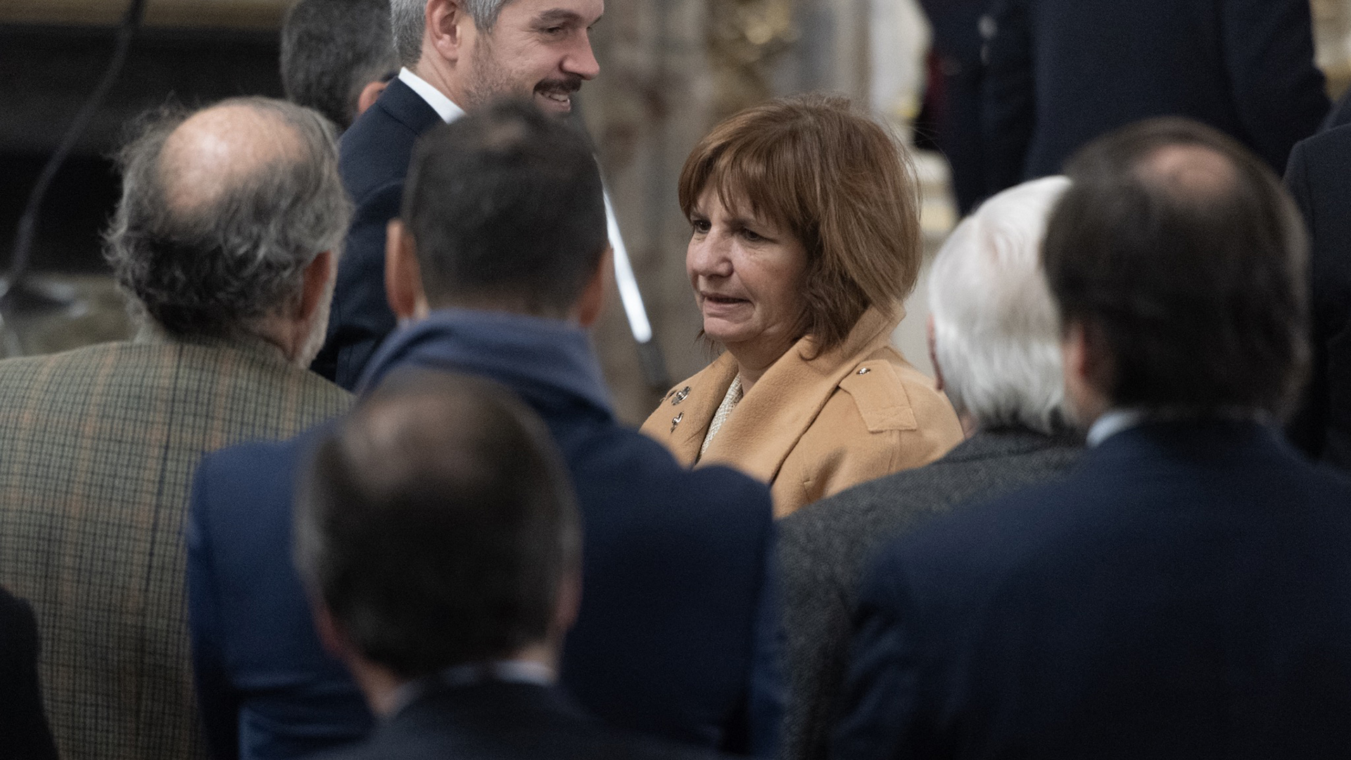 Peña, Bullrich y todos los ministros menos el saliente Dujovne participaron de la ceremonia