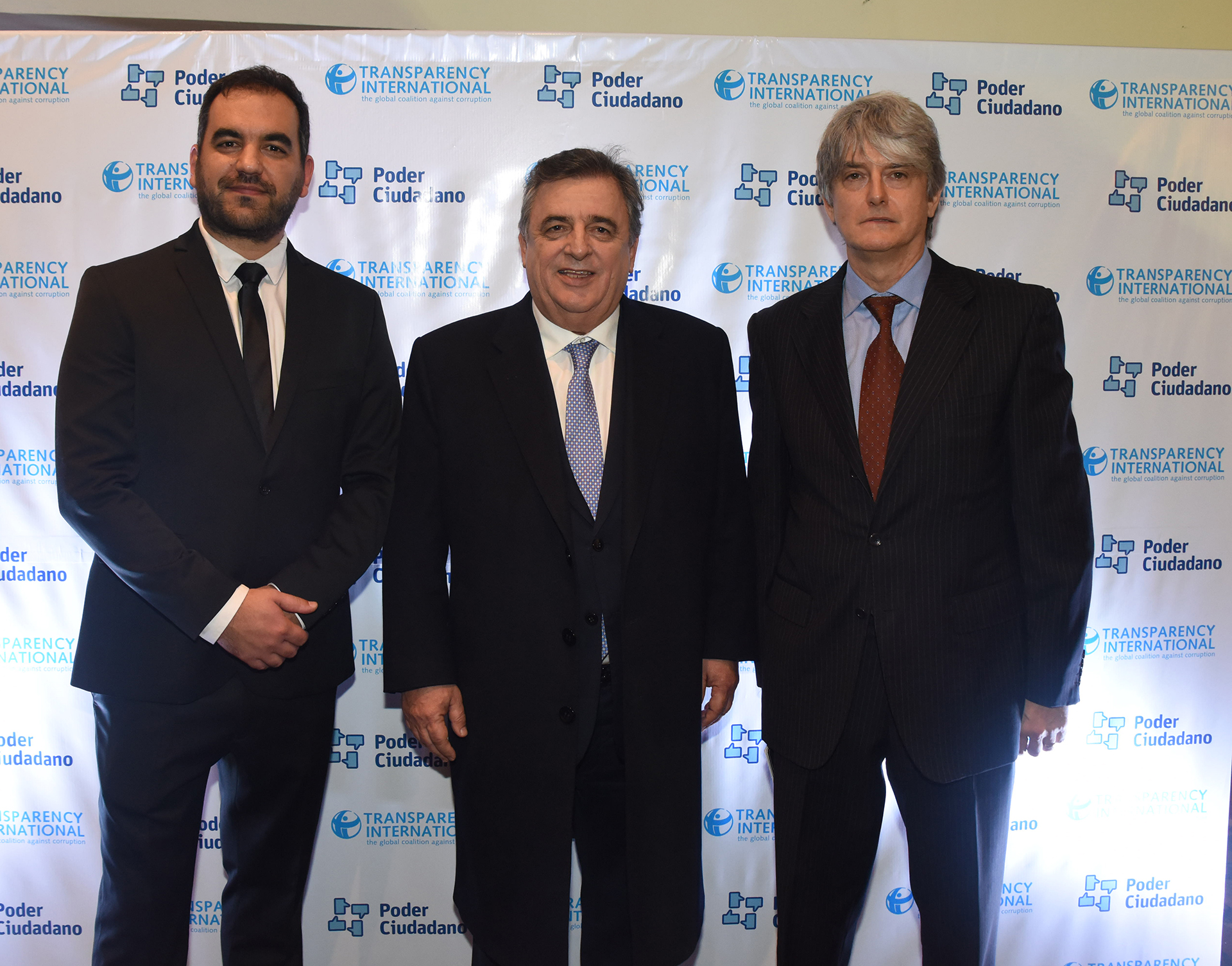 Pablo Secchi, Mario Negri y Hugo Wortman Jofre