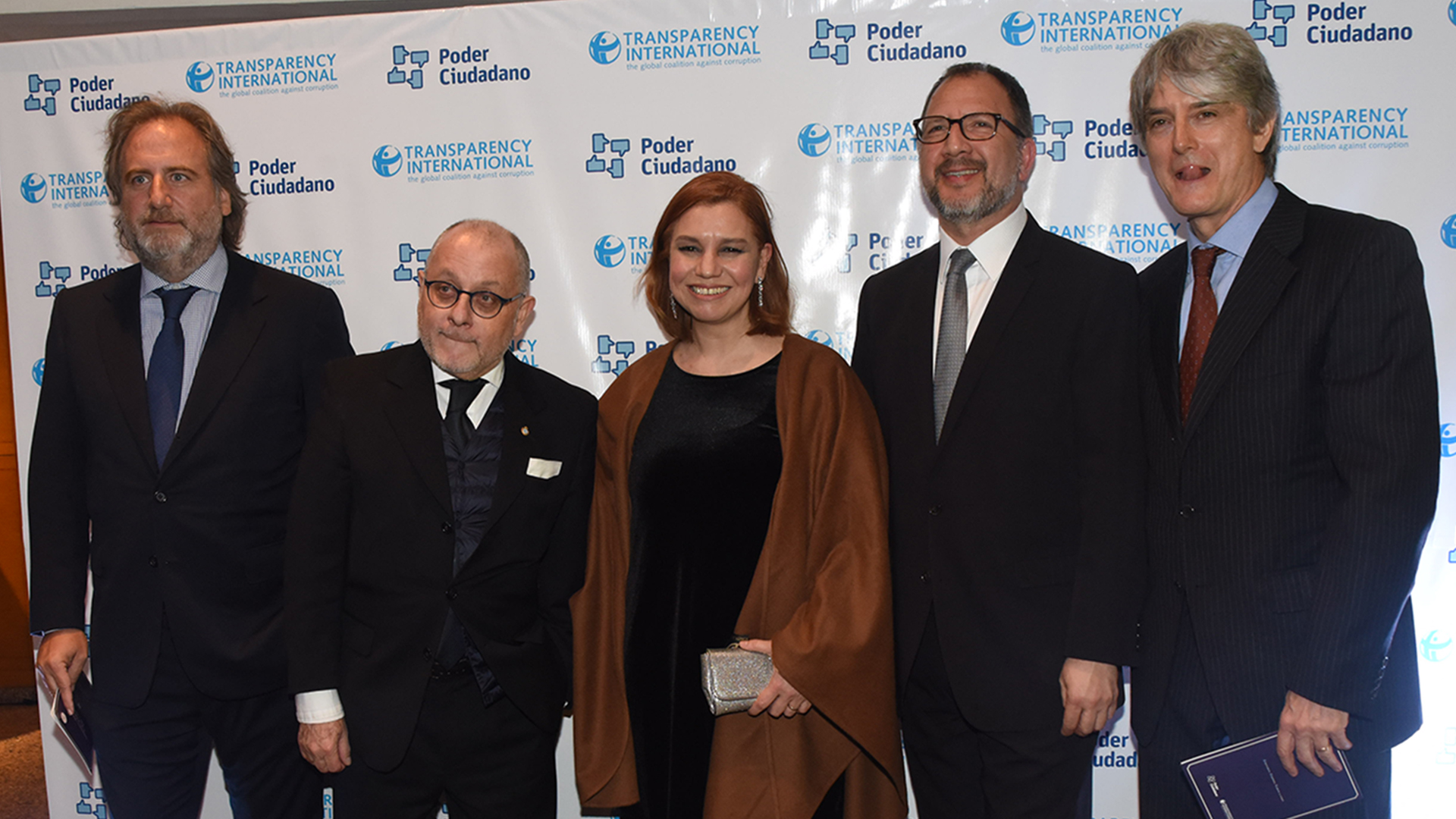 El consultor Roberto Lanusse, el canciller Jorge Faurie, la diputada Karina Banfi, el secretario general de Gobernación Bonaerense Fabián Perechodnik y Wortman Jofre