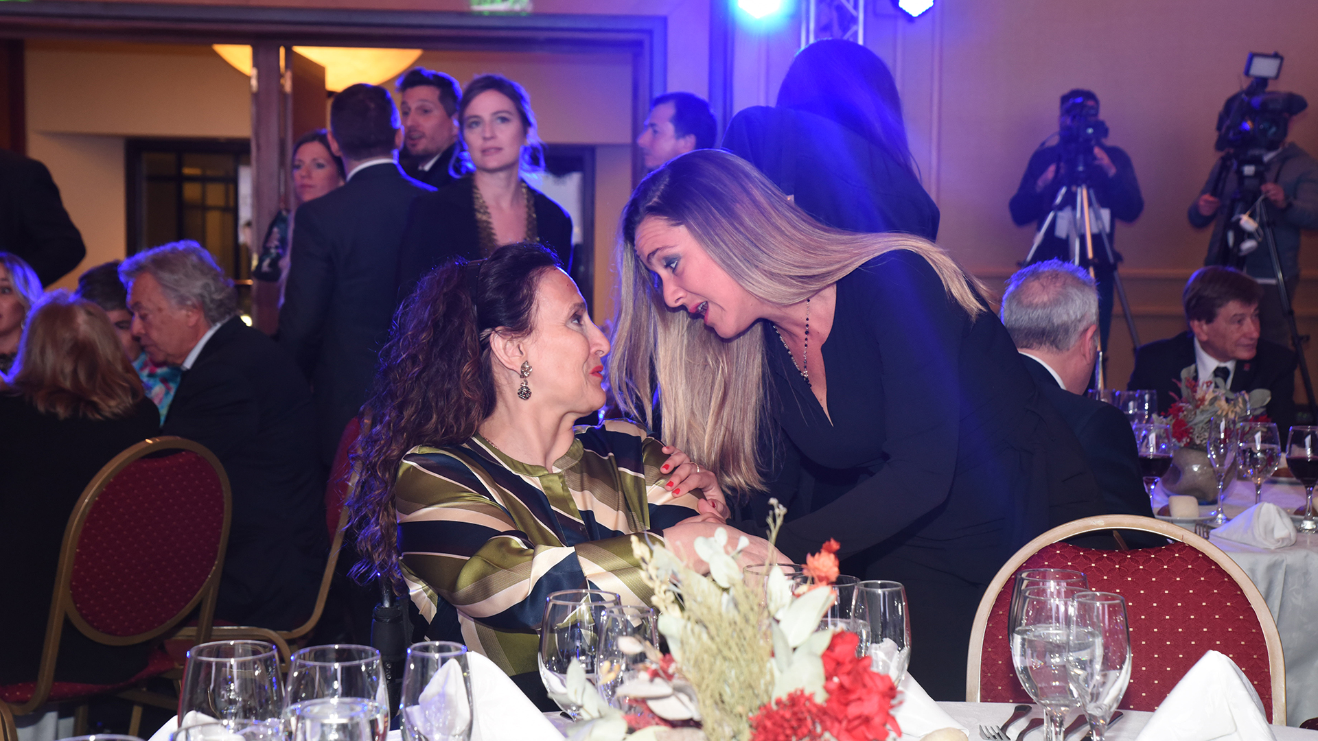La vicepresidente de la Nación saluda a Tulia Snopek
