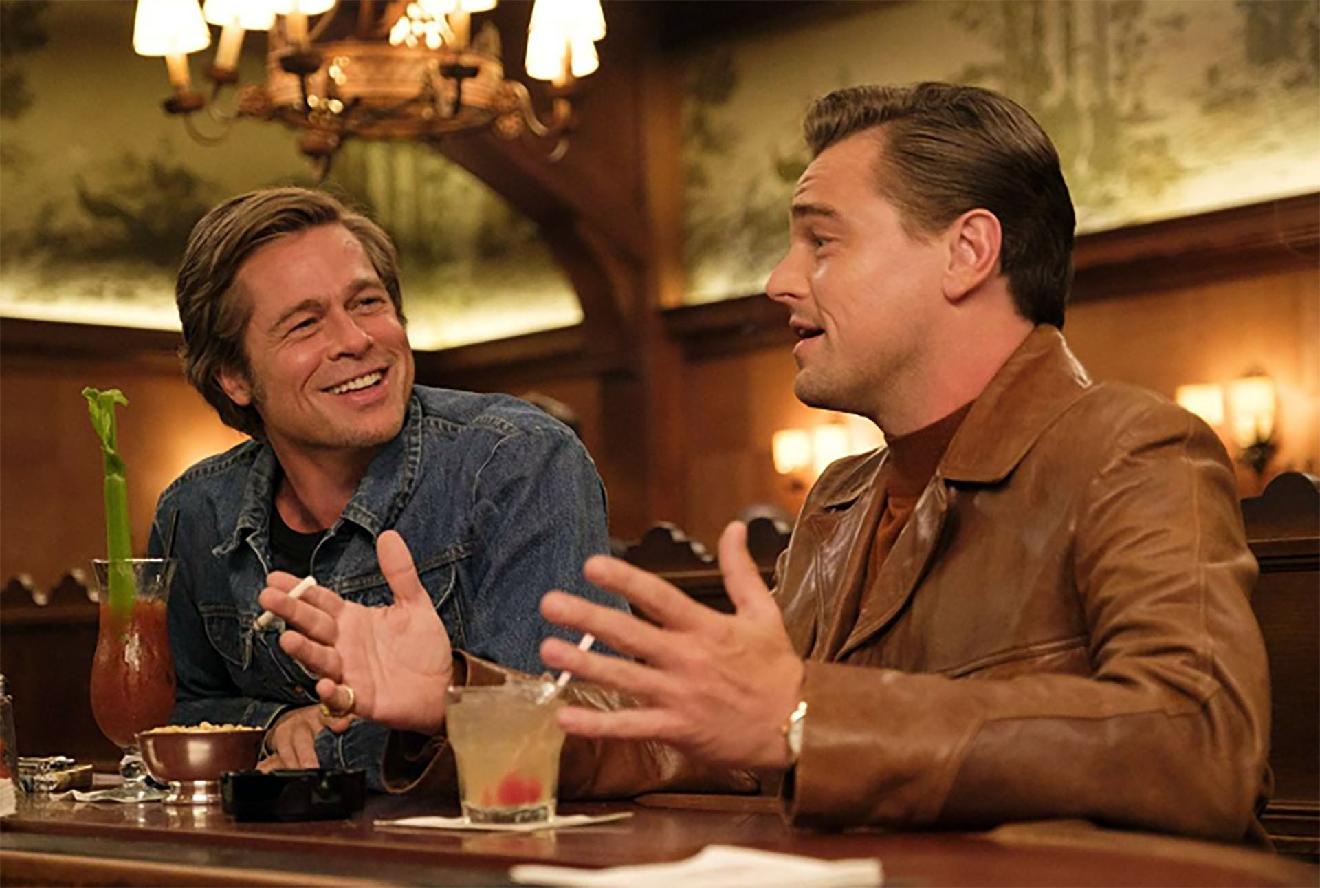 Brad Pitt y Leo DiCaprio