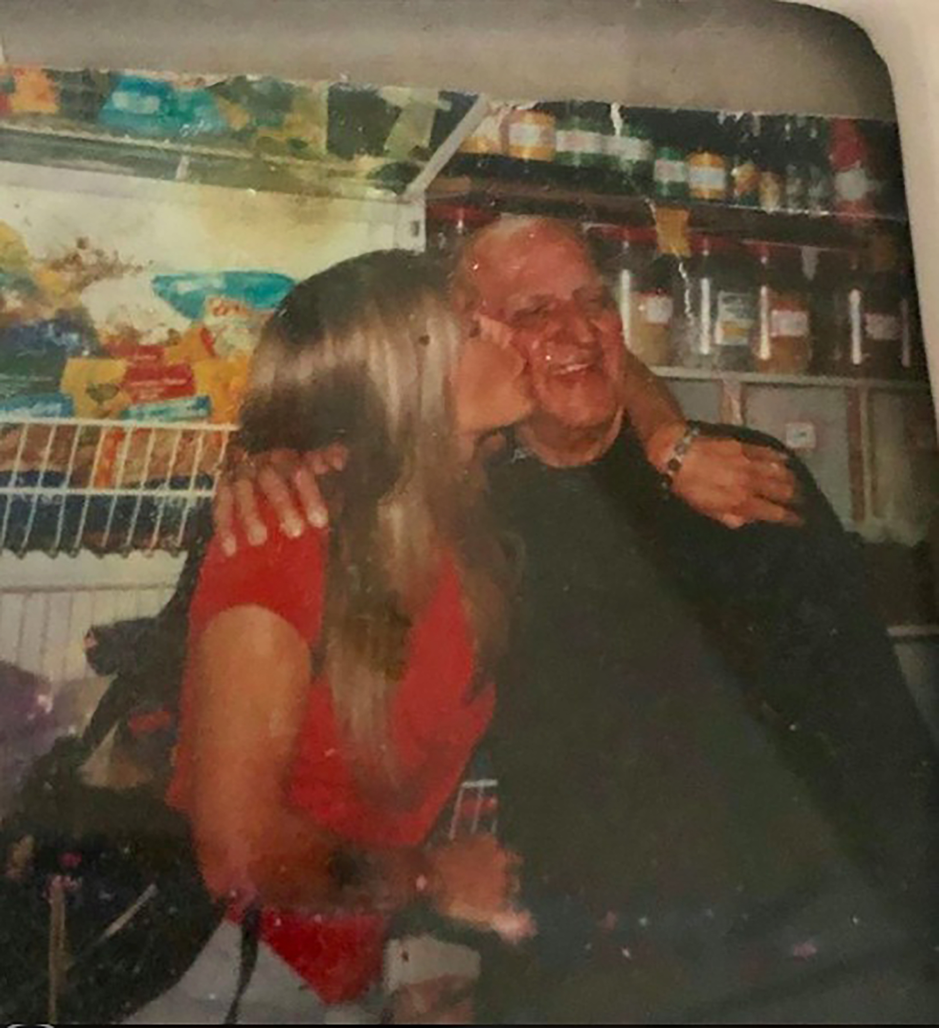 Con Héctor, su padre (Instagram Silvia Pérez)