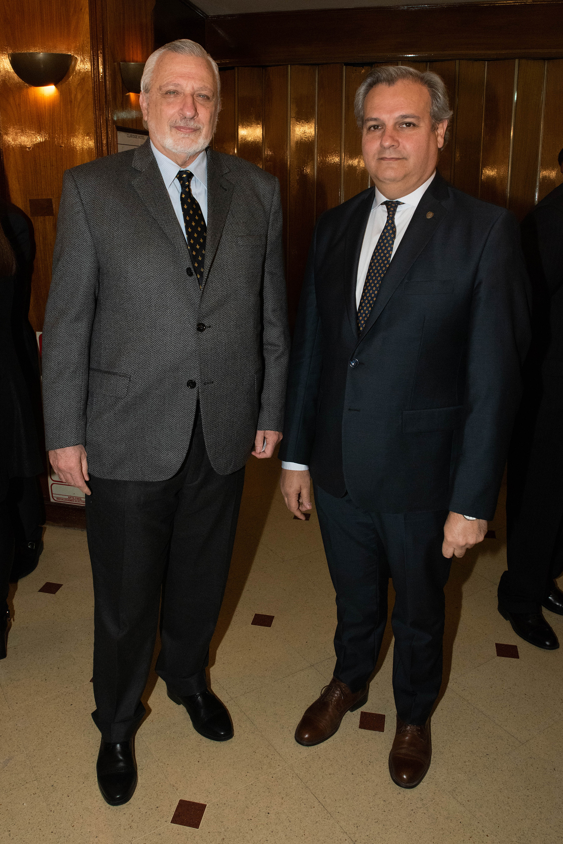 Ricardo Silberstein y Pablo Farías, ministros de Justicia y de Gobierno y Reforma del Estado de Santa Fe, respectivamente